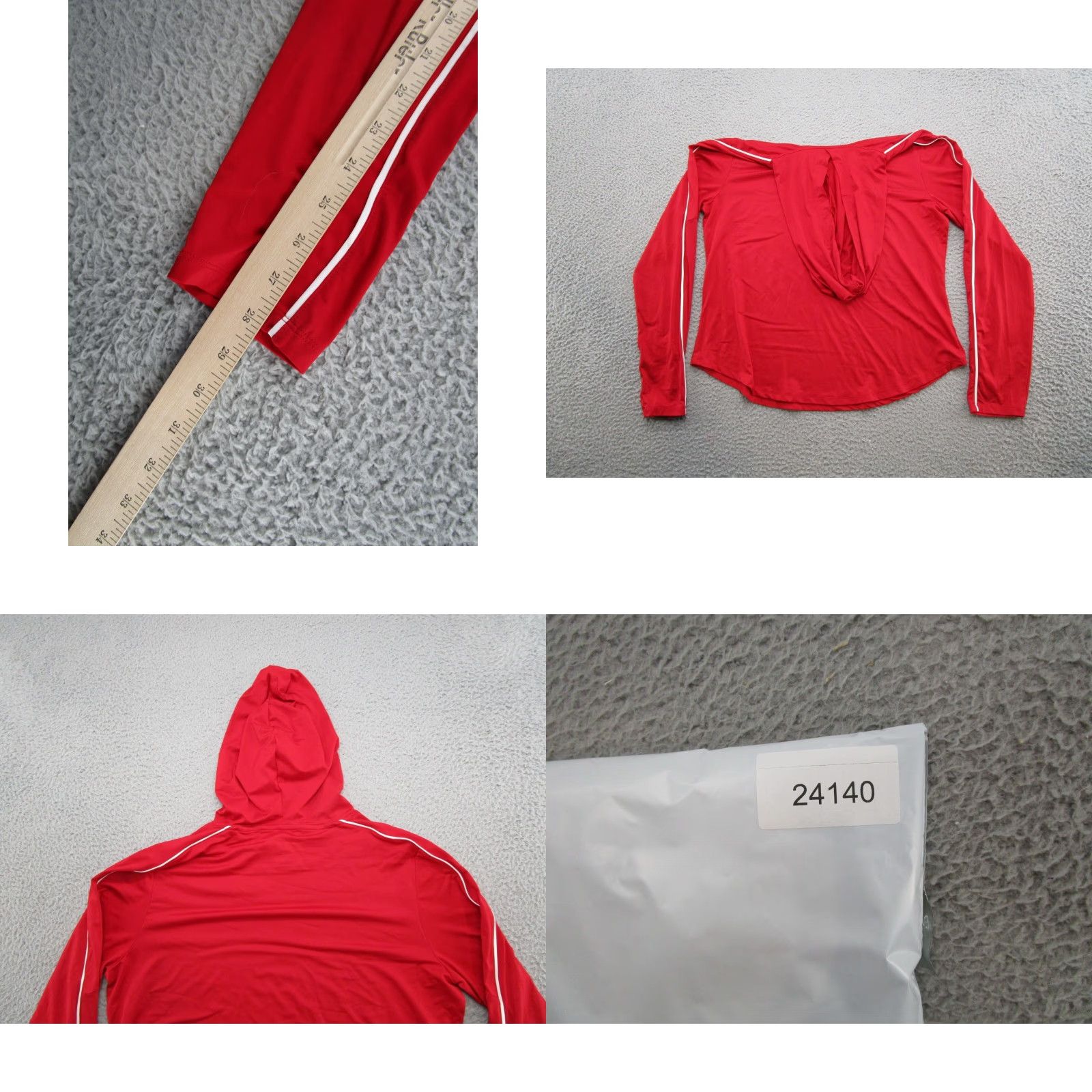 Under Armour VINTAGE Under Armour Wisconsin Badgers Hockey Lightweight Red Hoodie Women's L Size L / US 10 / IT 46 - 8 Thumbnail