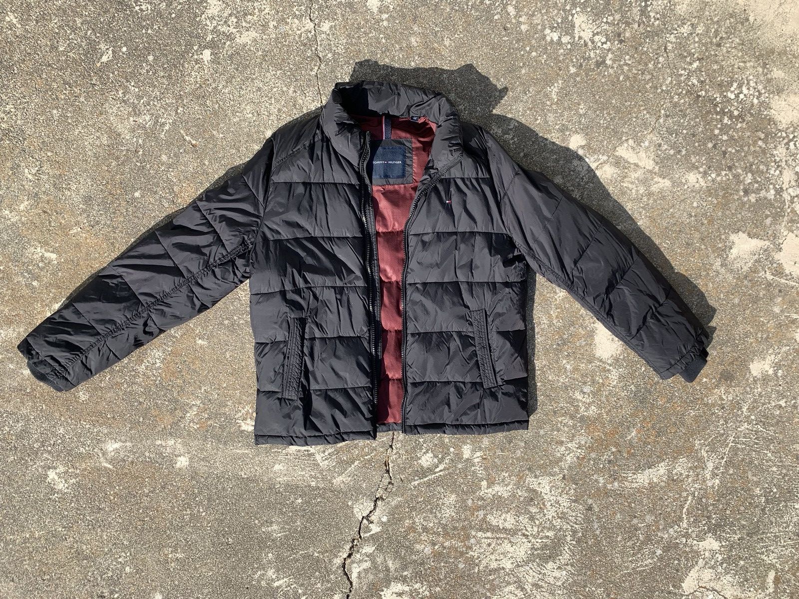 Tommy Hilfiger Tommy Hilfiger Black Puffer Jacket Size US L / EU 52-54 / 3 - 2 Thumbnail