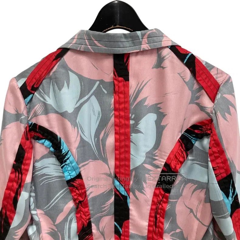 Comme des Garcons Comme des Garcons Floral crepe coat Size S / US 4 / IT 40 - 5 Thumbnail