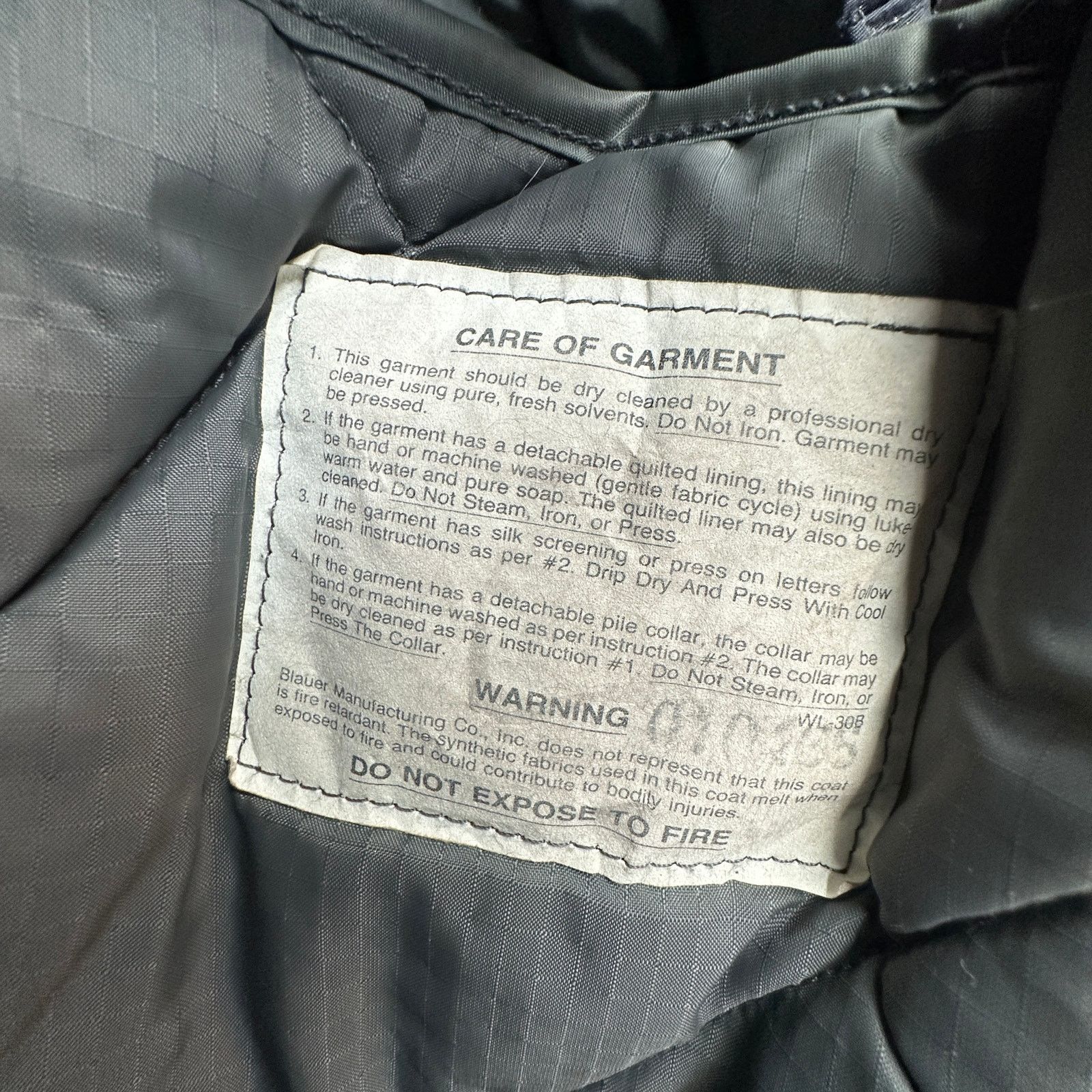 Other Blauer Thermolite Insulated Police Bomber Jacket 40R Medium Size US M / EU 48-50 / 2 - 14 Thumbnail