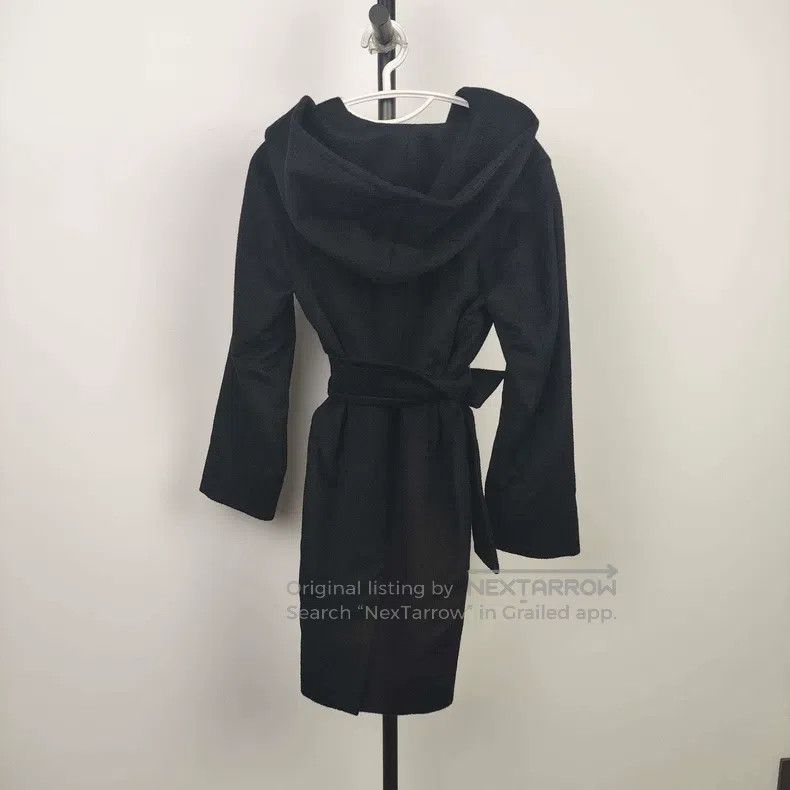 Max Mara Max Mara Bathrobe Coat Black Size XS / US 0-2 / IT 36-38 - 2 Thumbnail