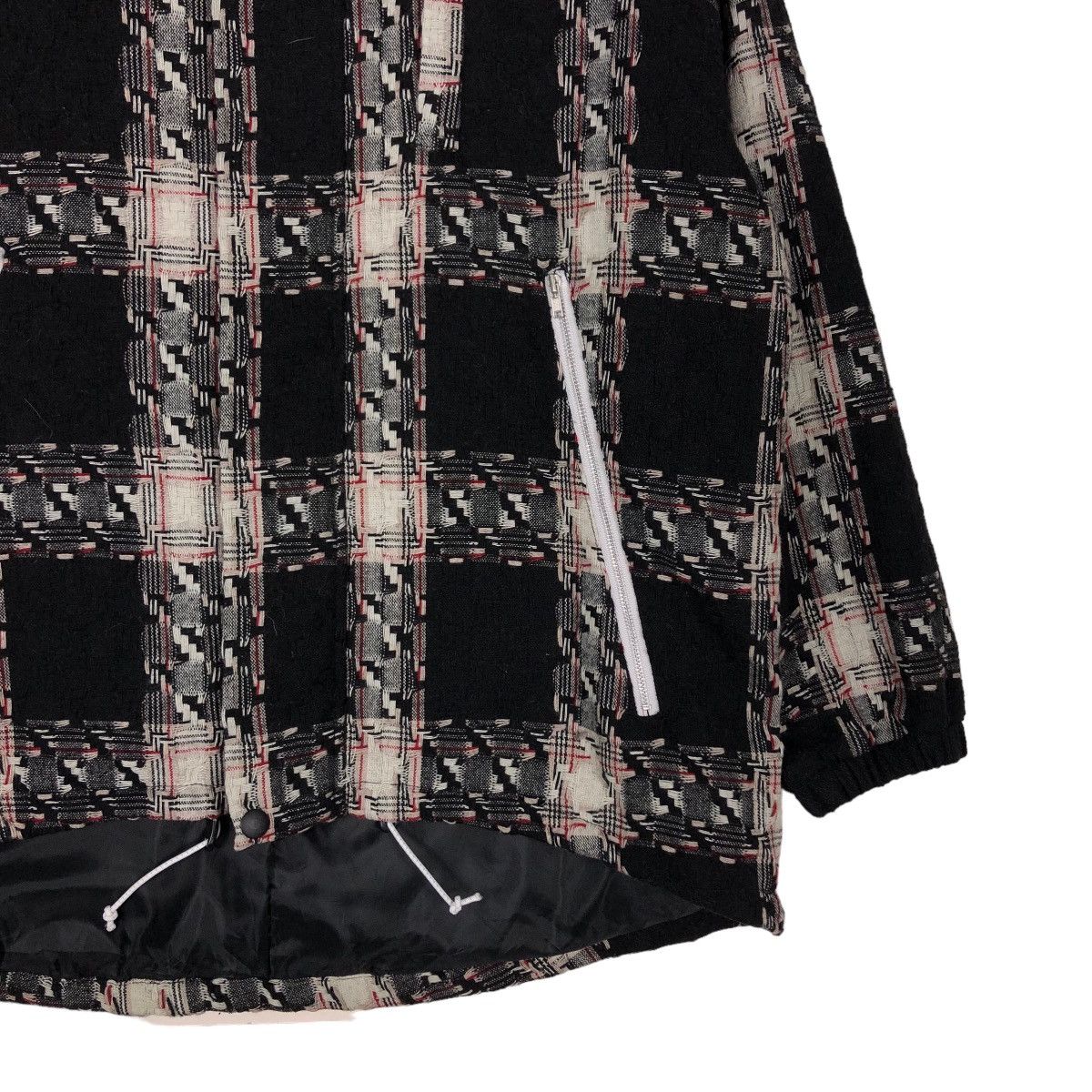 Japanese Brand 📌VINTAGE BIKER JACKET KBF JAPAN TARTAN DESIGN CHECK Size US M / EU 48-50 / 2 - 15 Thumbnail