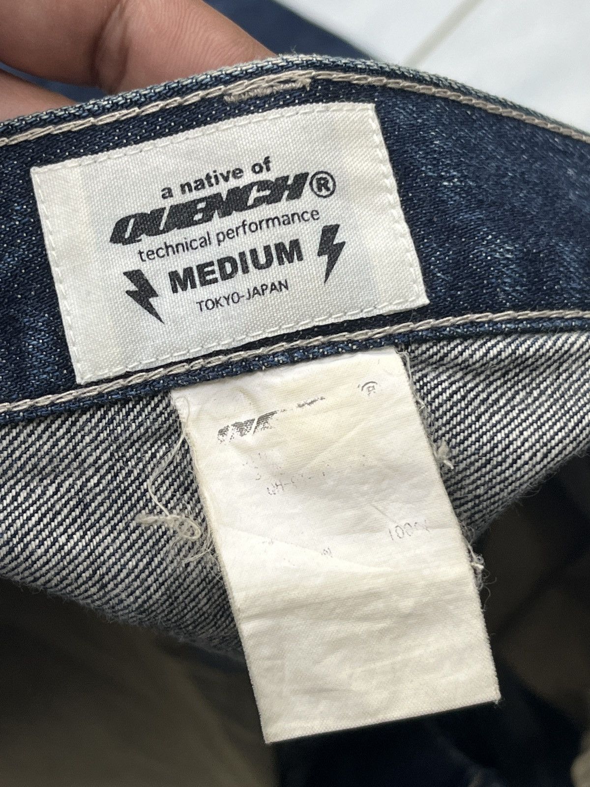 Japanese Brand × Vintage 🔥🔥🔥ARCHIVE QUENCH JAPAN BLUE INDIGO DENIM Size US 32 / EU 48 - 17 Thumbnail