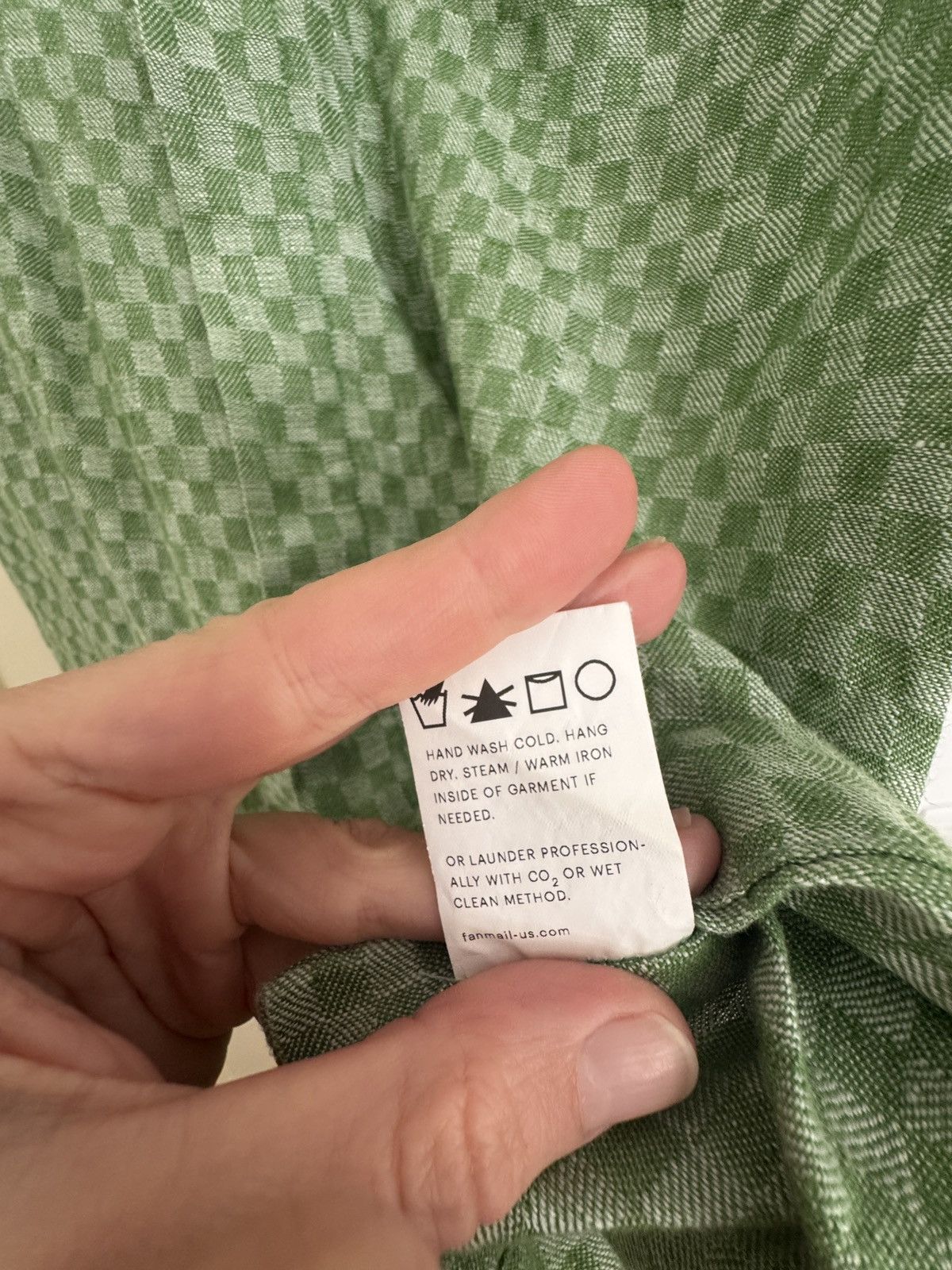 Fanmail Fanmail / Checked button up / green Size M / US 6-8 / IT 42-44 - 4 Thumbnail
