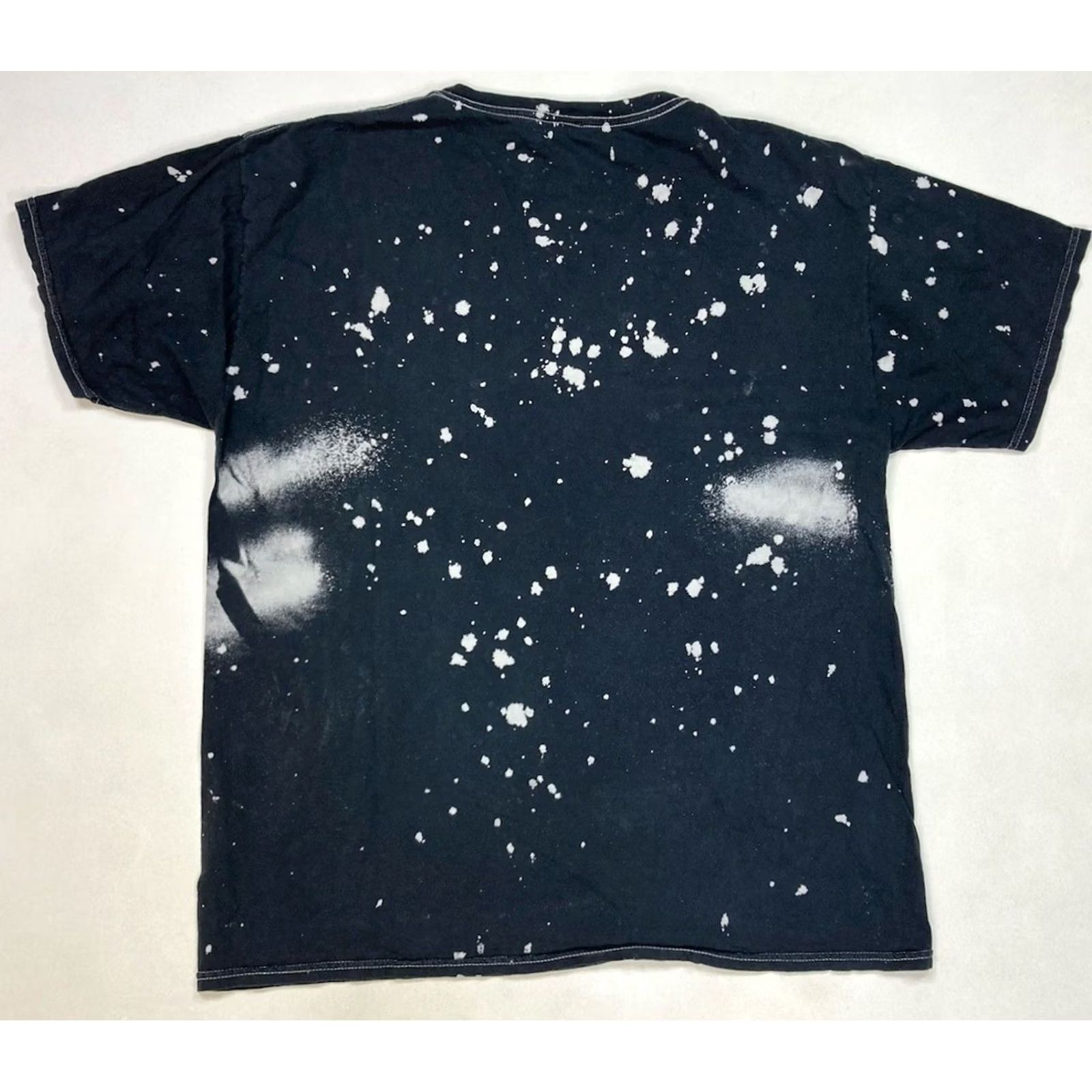 Vintage VINTAGE The Rolling Stones Graphic T-shirt Men Medium Black Bleach Splatter Music Size US M / EU 48-50 / 2 - 3 Thumbnail