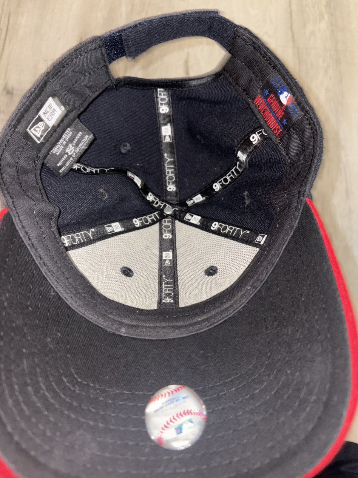 New Era New Era 9Forty Adjustable Cleveland Indians Hat Size ONE SIZE - 4 Thumbnail