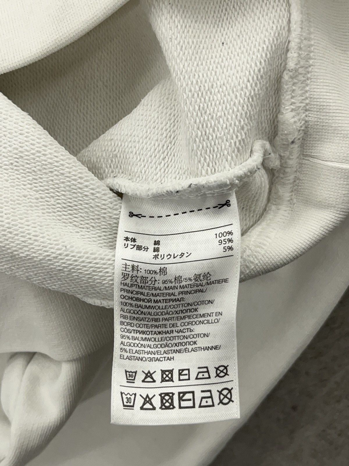 Y-3 Y-3 Yohji Yamamoto Box Logo Hoodie White M Size US M / EU 48-50 / 2 - 5 Thumbnail