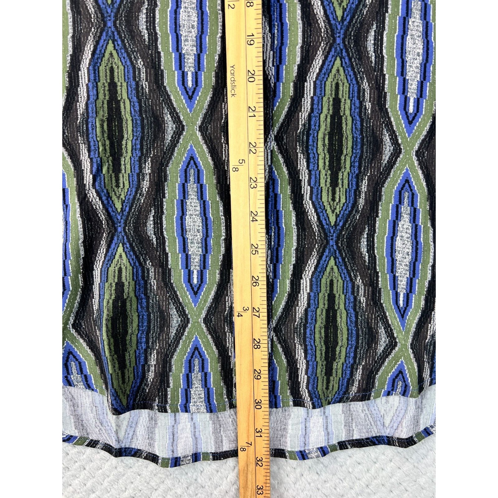 Other W HOUSTON WHITE Shirt Mens Med Tab Collar Rayon Long Sleeve Size US M / EU 48-50 / 2 - 9 Thumbnail