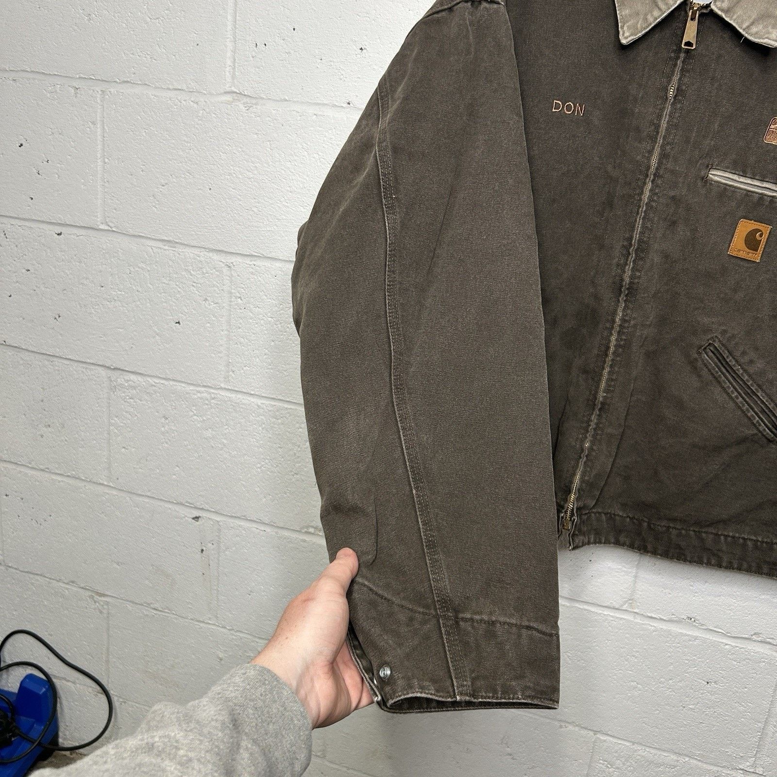 Carhartt Vintage Carhartt Blanketed Detroit Jacket “Timber” J97 TMB Size US XXL / EU 58 / 5 - 9 Thumbnail