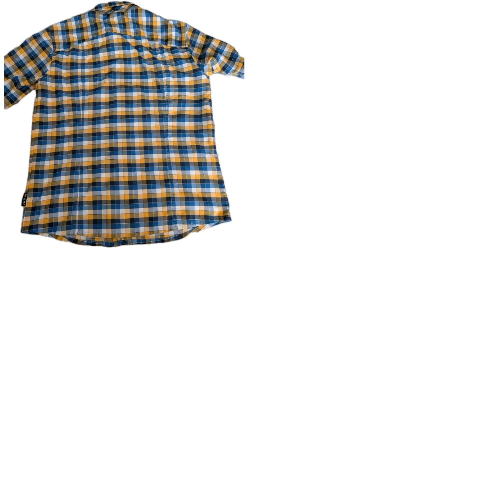 Jack Wolfskin Mens Jack Wolfskin Button-Up Shirt Slim Fit Long Sleeve Blue Check L Size US L / EU 52-54 / 3 - 10 Thumbnail