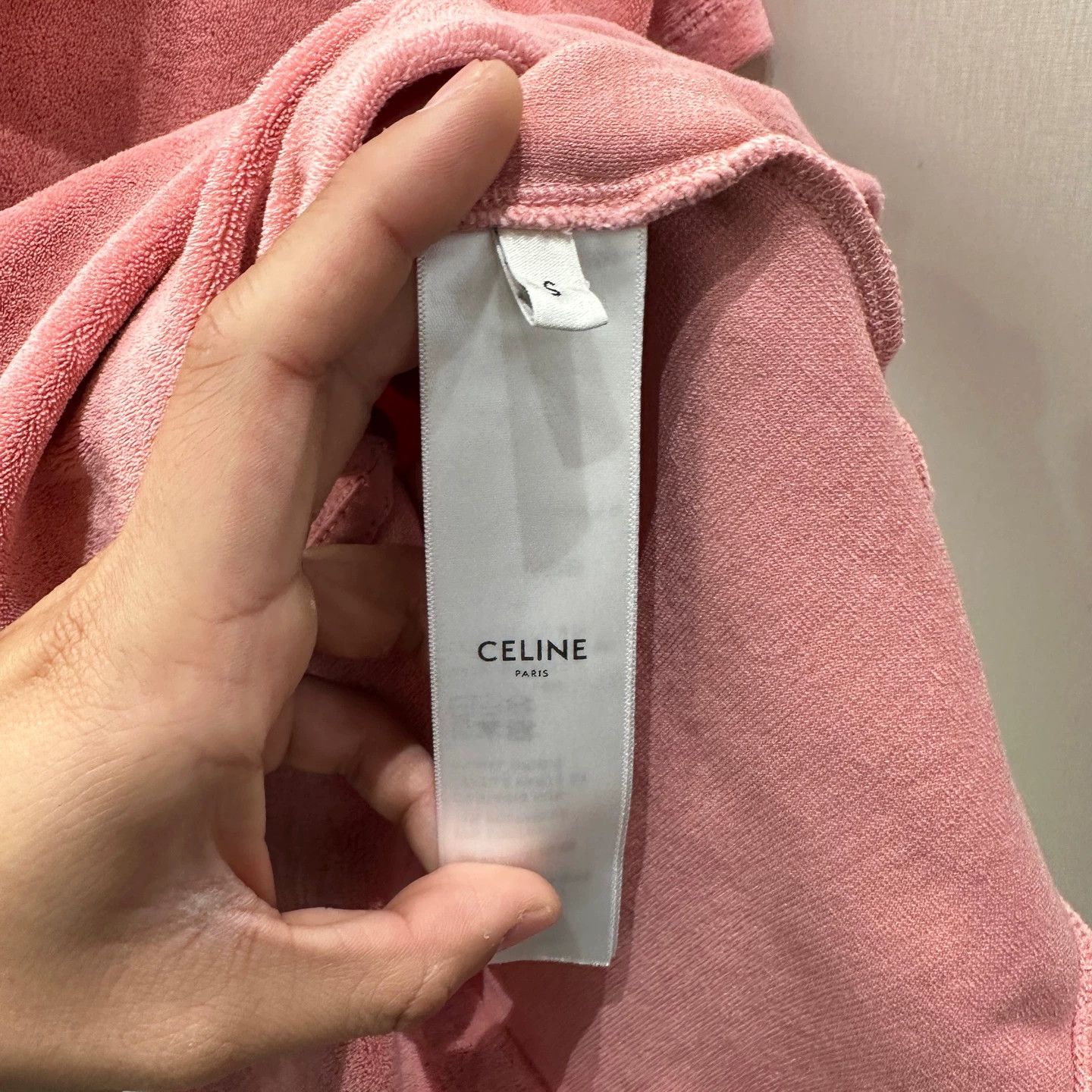 Celine 25FW Triomphe short Polo S feb445
