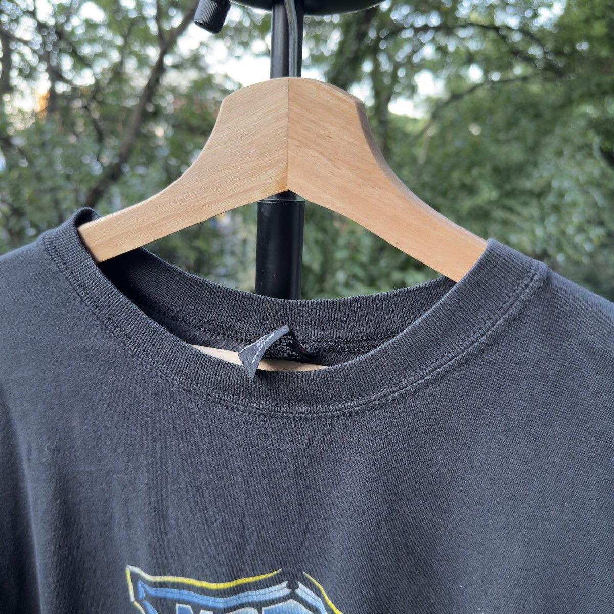 Harley Davidson Thrashed Faded Distressed Harley Chrome Shirt ERD Grunge Size US L / EU 52-54 / 3 - 3 Thumbnail
