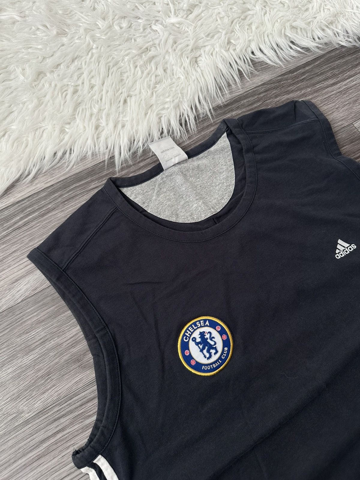 Adidas Adidas Chelsea 2006 Vintage Training Shirt hype blockcore Size US XL / EU 56 / 4 - 2 Thumbnail