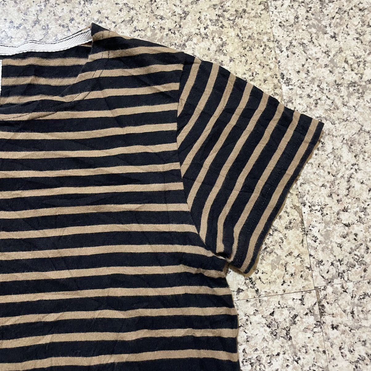 Margaret Howell MHL. Margaret Howell Striped Cotton Jersey Tee Size M / US 6-8 / IT 42-44 - 4 Thumbnail