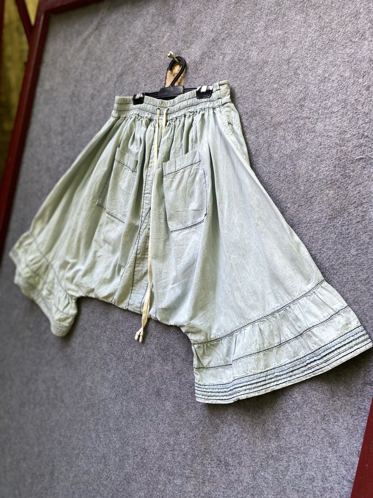 Comme des Garcons Tao Comme des Garçons Light Wash Denim Sarouel Pants Size 28" / US 6 / IT 42 - 3 Thumbnail