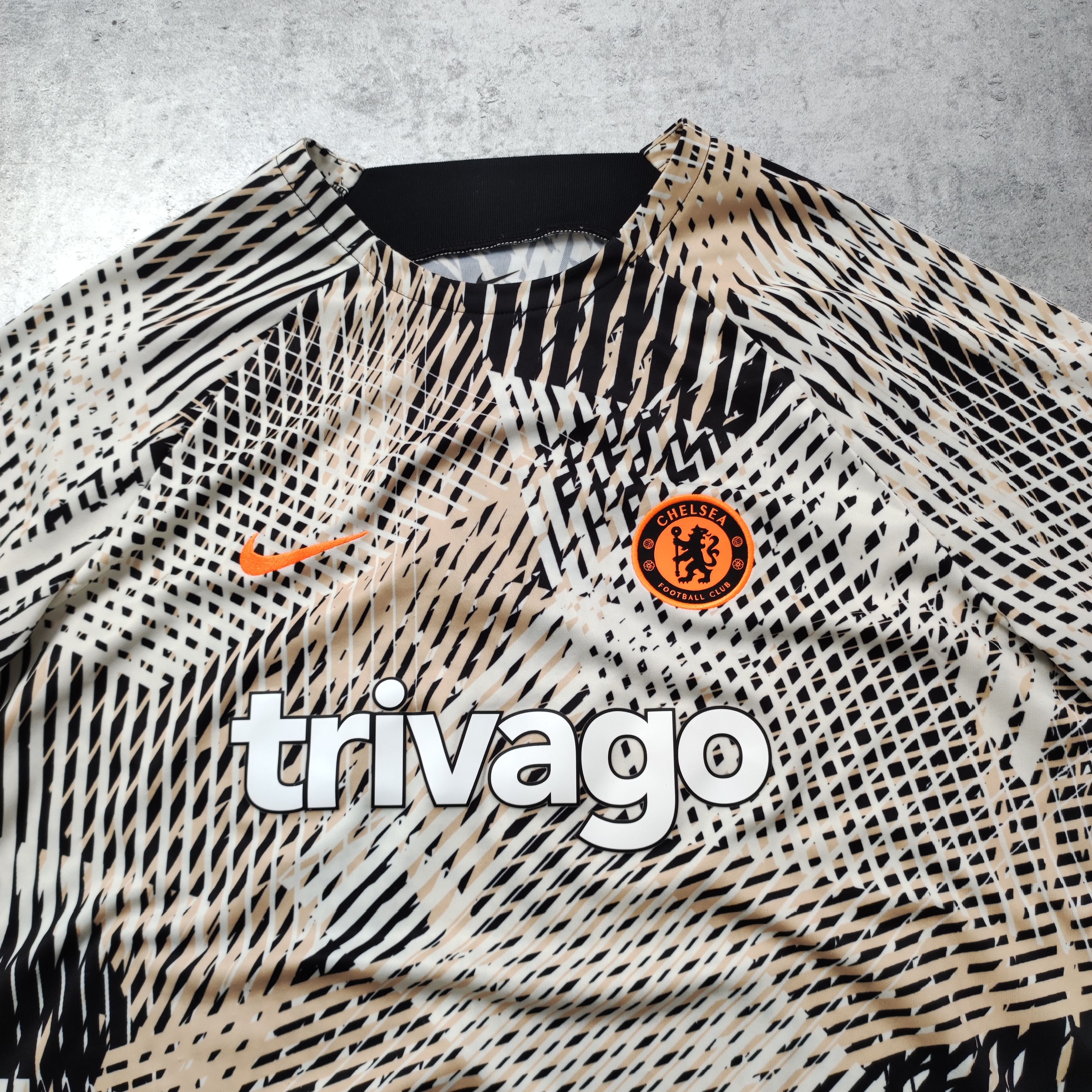 Chelsea Soccer × Nike RARE Chelsea London Training PRE Match Pro Football Jersey Size US M / EU 48-50 / 2 - 4 Thumbnail