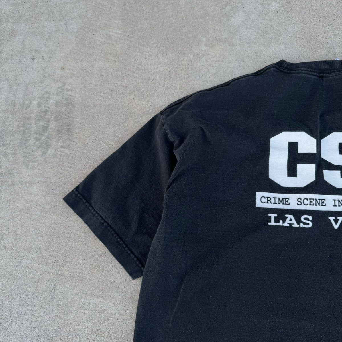 Affliction × JNCO Vintage 90s Black And White Humor CSI Vegas Graphic Tee L Size US XL / EU 56 / 4 - 8 Thumbnail