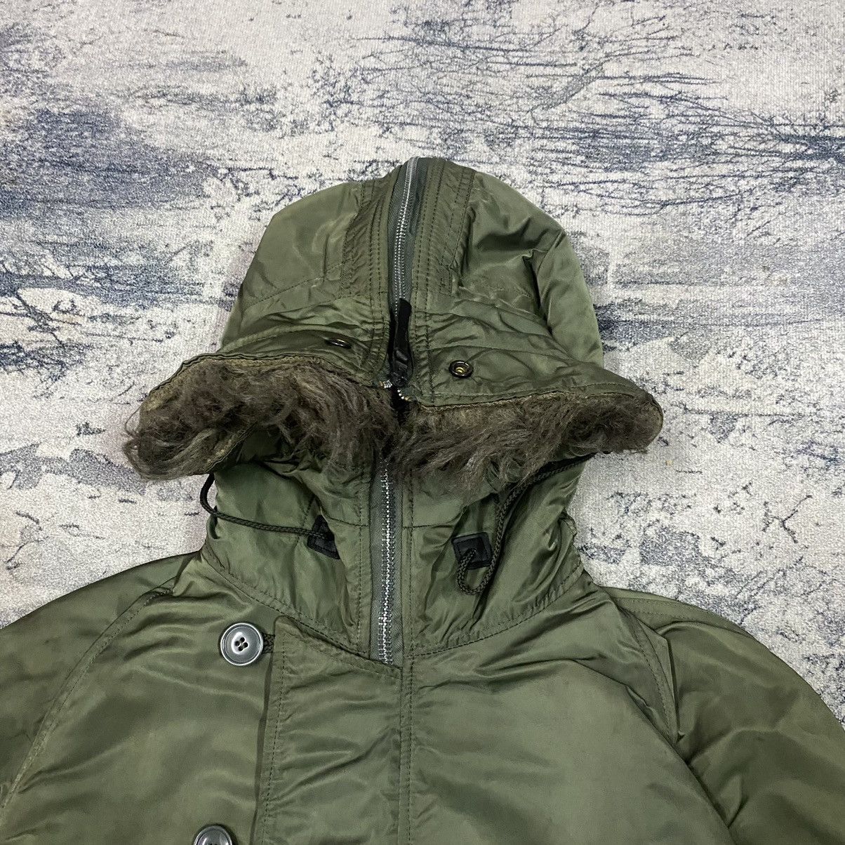 Alpha Industries Jacket Flying Man Heavy Attached Hood N-2B Size US M / EU 48-50 / 2 - 5 Thumbnail
