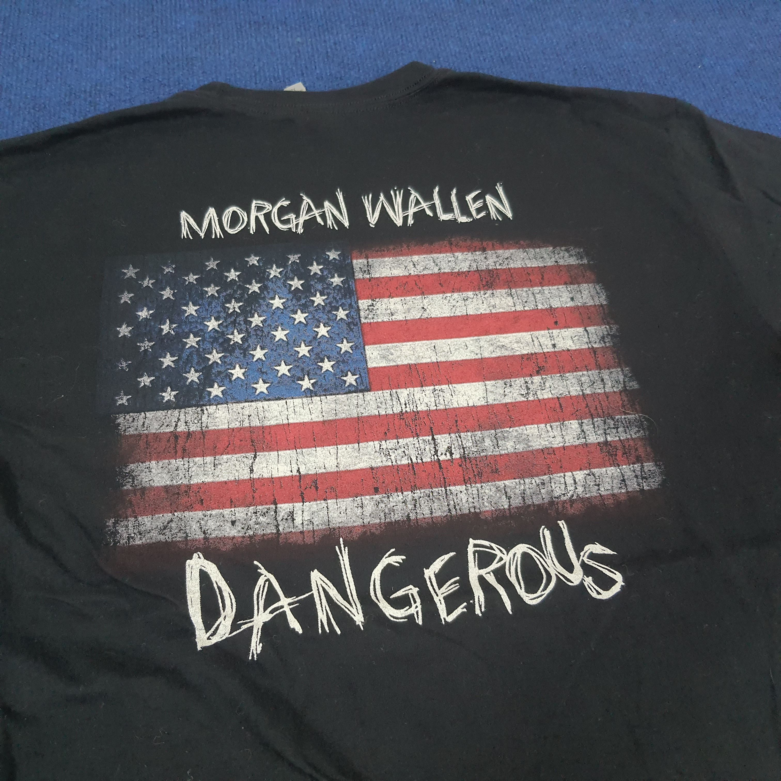 Band Tees Vintage Morgan Wallen Guitarist Dangerous T-shirt Size US M / EU 48-50 / 2 - 2 Thumbnail