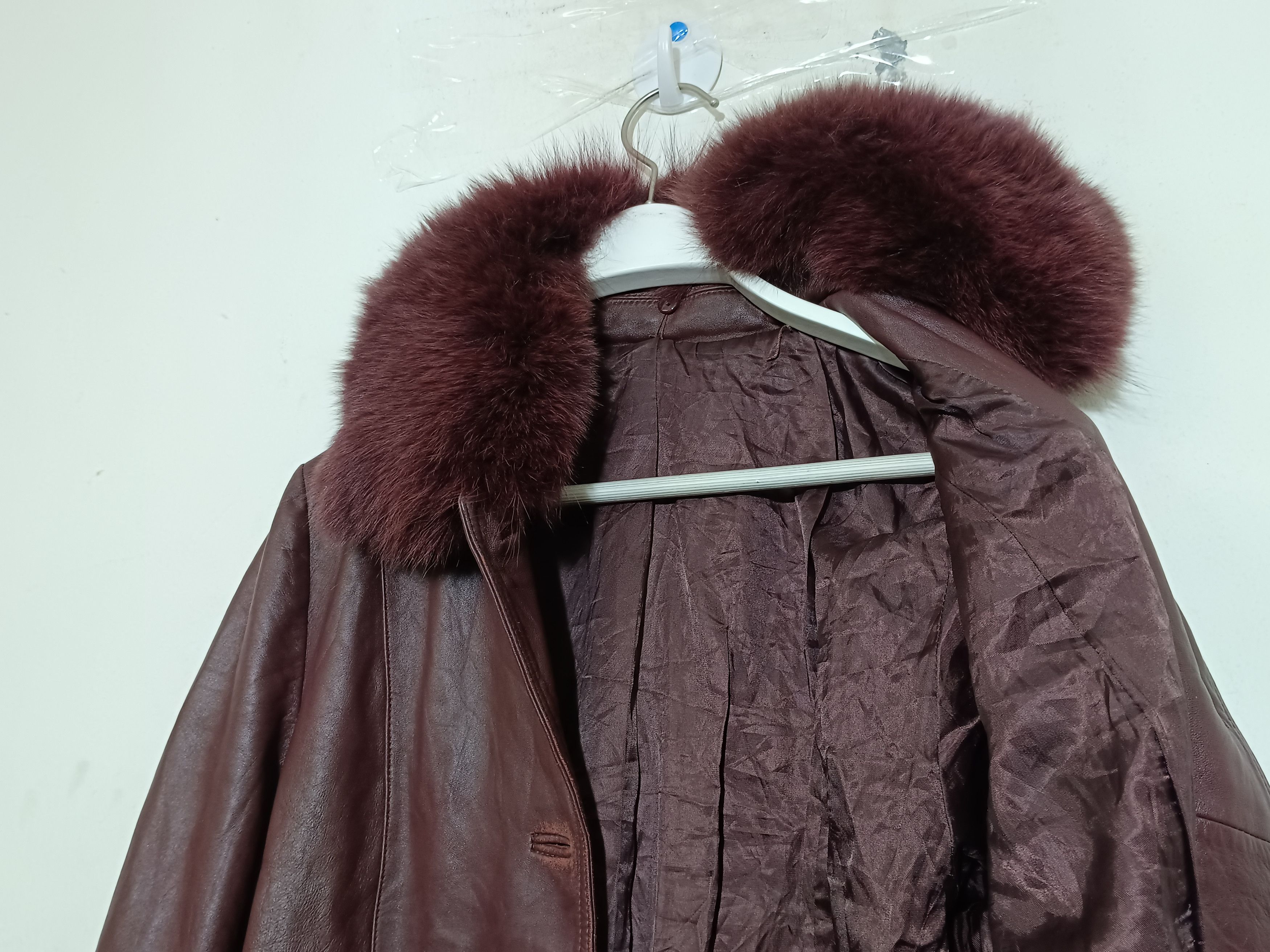 14th Addiction Vintage Coat Leather Sheepskin Fur Fox Size US L / EU 52-54 / 3 - 5 Thumbnail