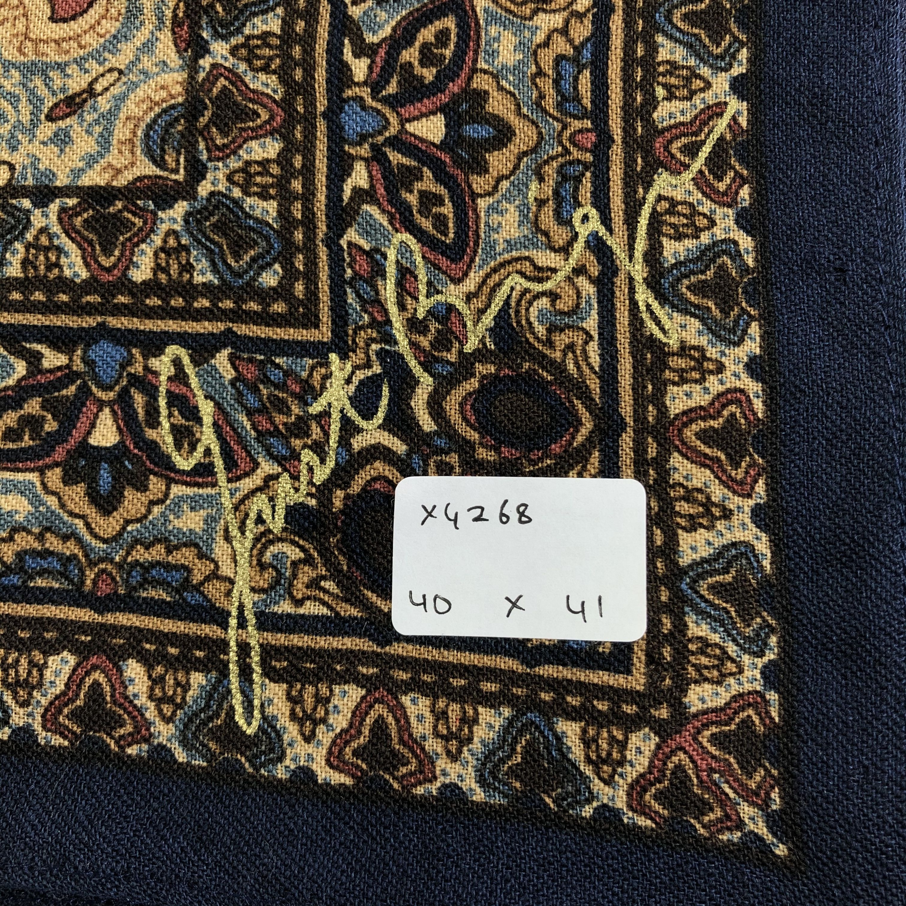 Vintage Vintage Silk Scarf Size ONE SIZE - 5 Thumbnail
