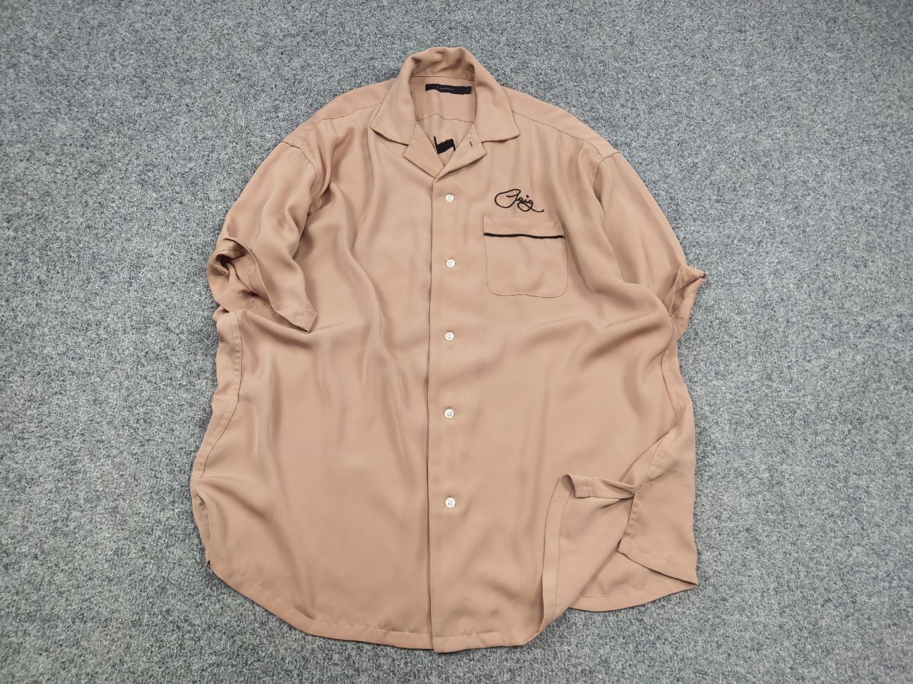 Japanese Brand Vintage Rageblue Japan Uniform factory logo Button shirt Size US L / EU 52-54 / 3 - 2 Thumbnail