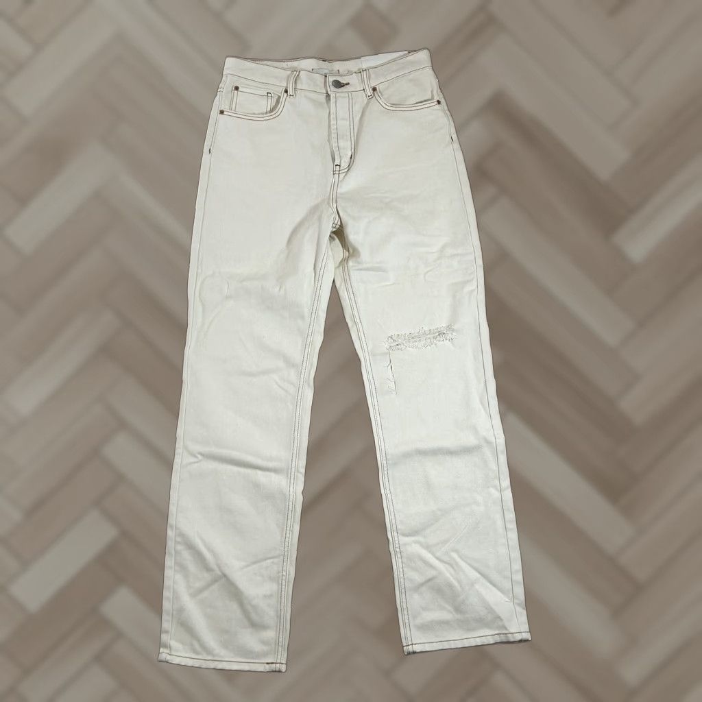 Urban Outfitters **Urban Outfitters BDG Women's Straight Jeans Size 29 Ivory** User: **Urban Outfitters BDG Women's Straight Jeans Size 29 Cream** Size 29" - 1 Thumbnail