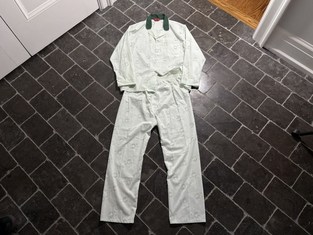 Vintage True Vintage Pajama Set 60s 70s Matching PJs Two Piece Suit Size US 32 / EU 48 - 22 Thumbnail
