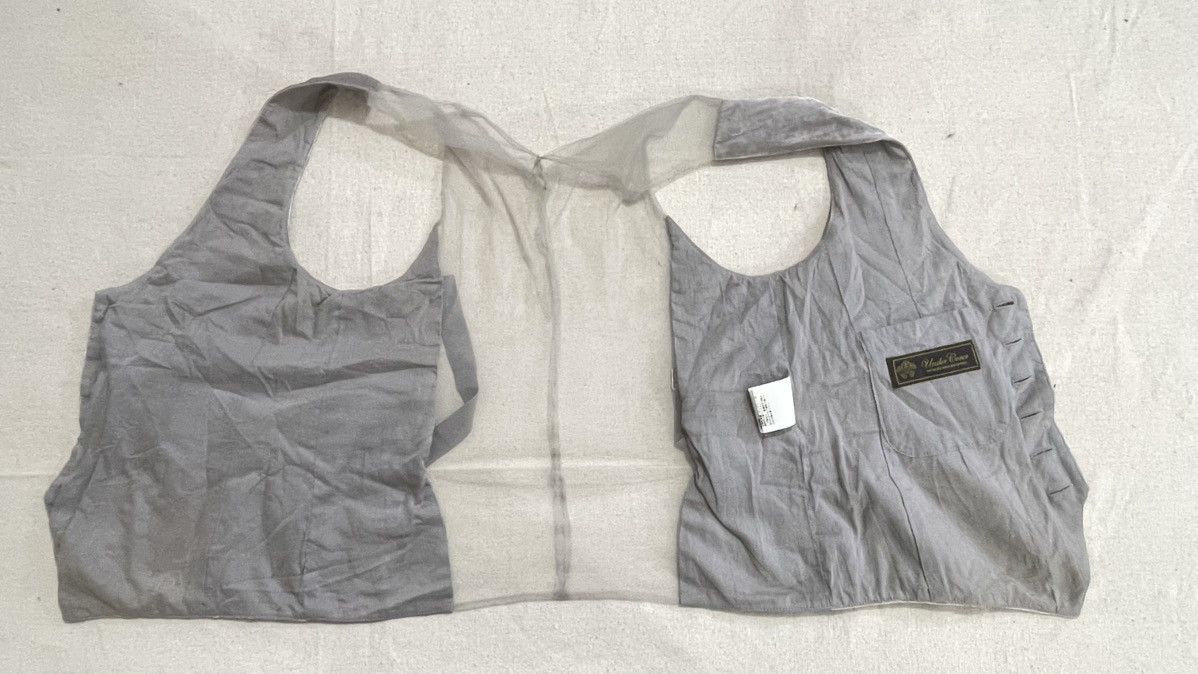 Undercover SS09 Velvet and Sheer Vest / Waistcoat Size S / US 4 / IT 40 - 18 Thumbnail