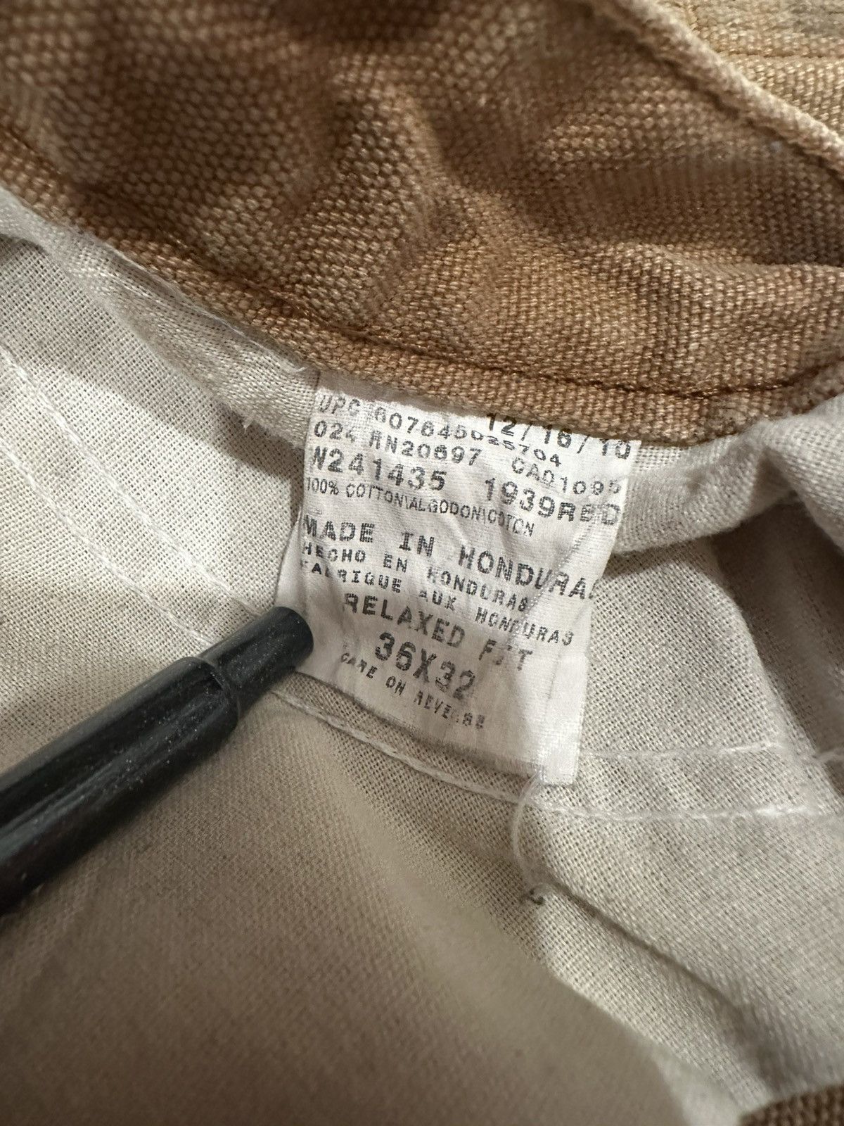 Dickies Vintage Dickies Tan Carpenter Construction Pants 34x30 Size US 34 / EU 50 - 8 Thumbnail