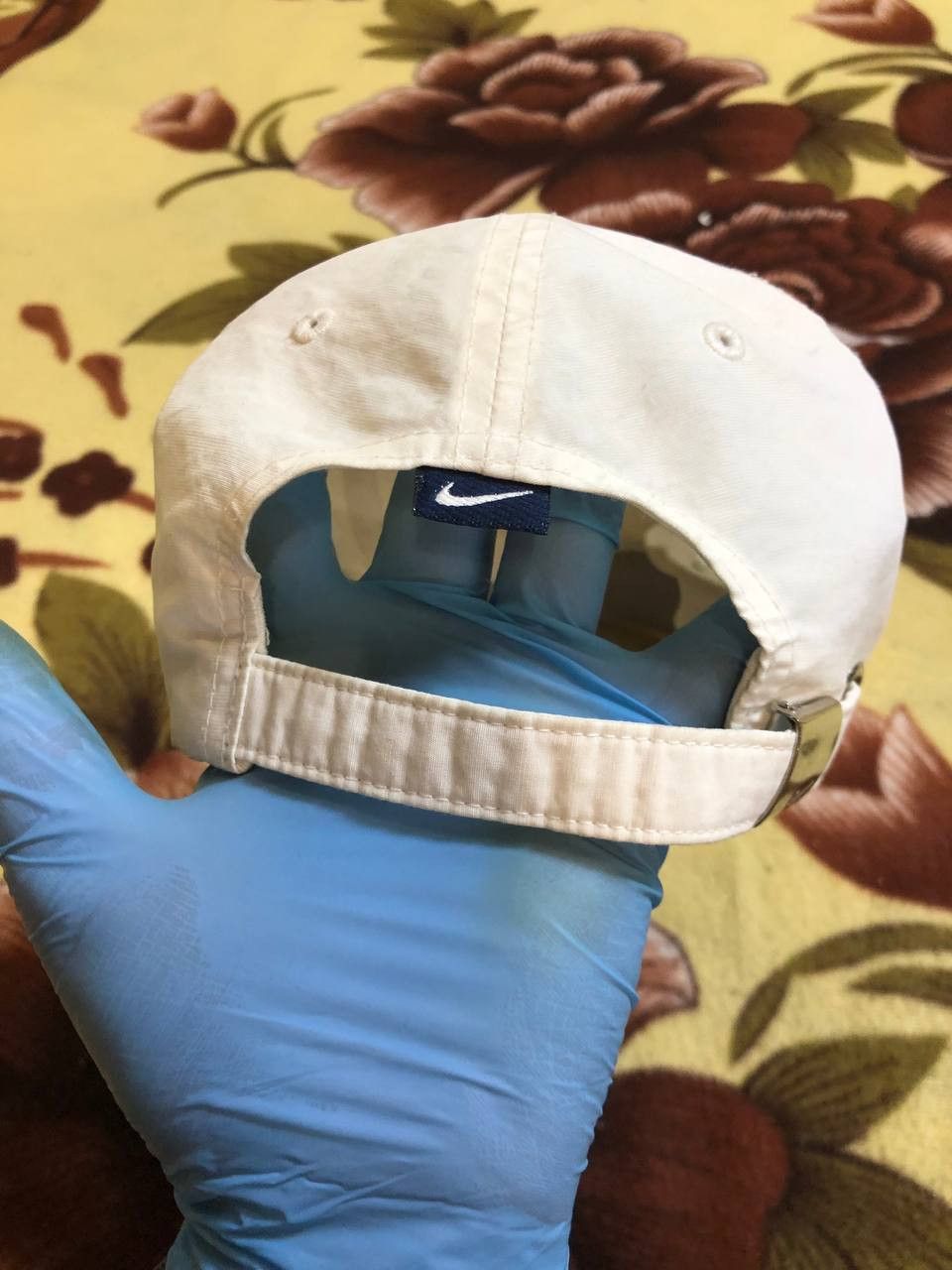 Nike Vintage Nike Swoosh Cotton Baseball Cap Size ONE SIZE - 7 Thumbnail