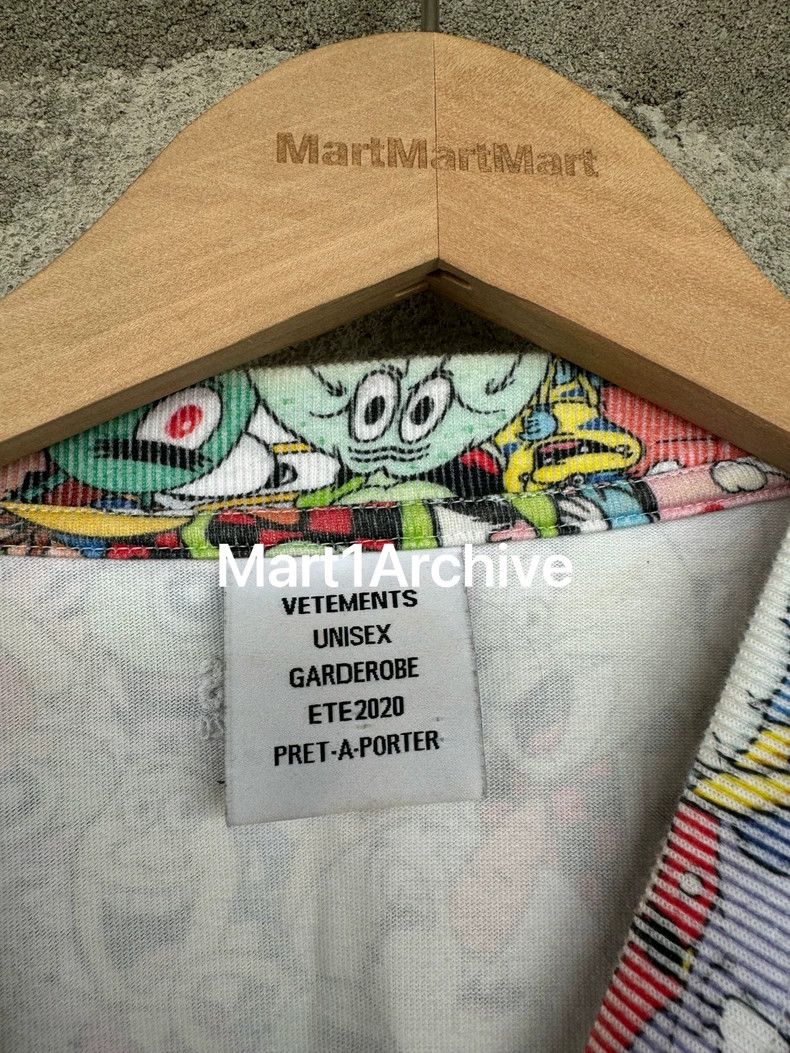 Vetements Vetements20SS cartoon full print short sleeve 2503-Nextarro Size US M / EU 48-50 / 2 - 6 Thumbnail