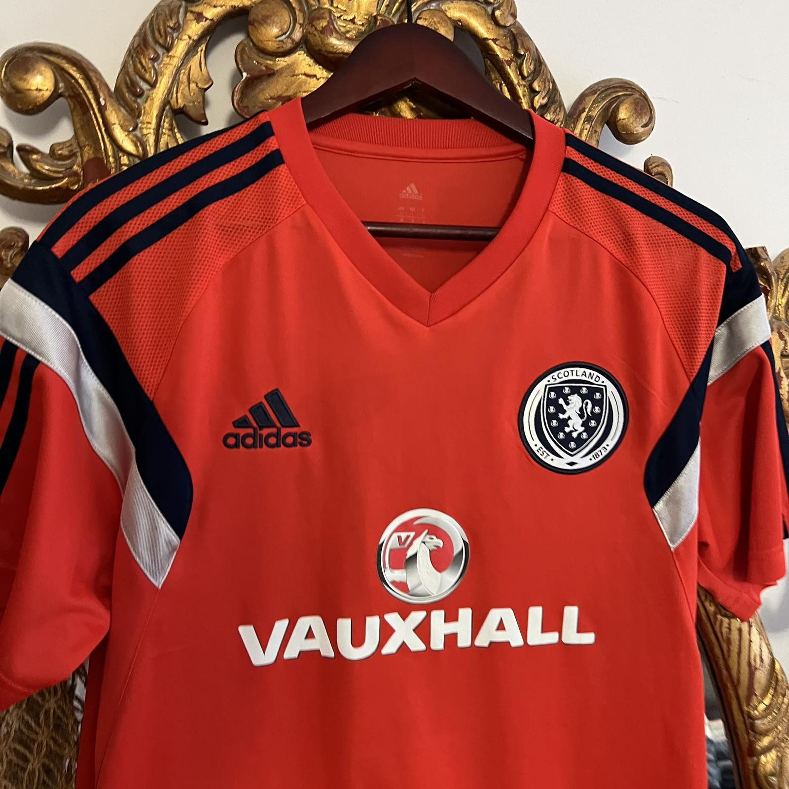 Adidas Scotland Adidas Soccer jersey Sz L Size US L / EU 52-54 / 3 - 4 Thumbnail