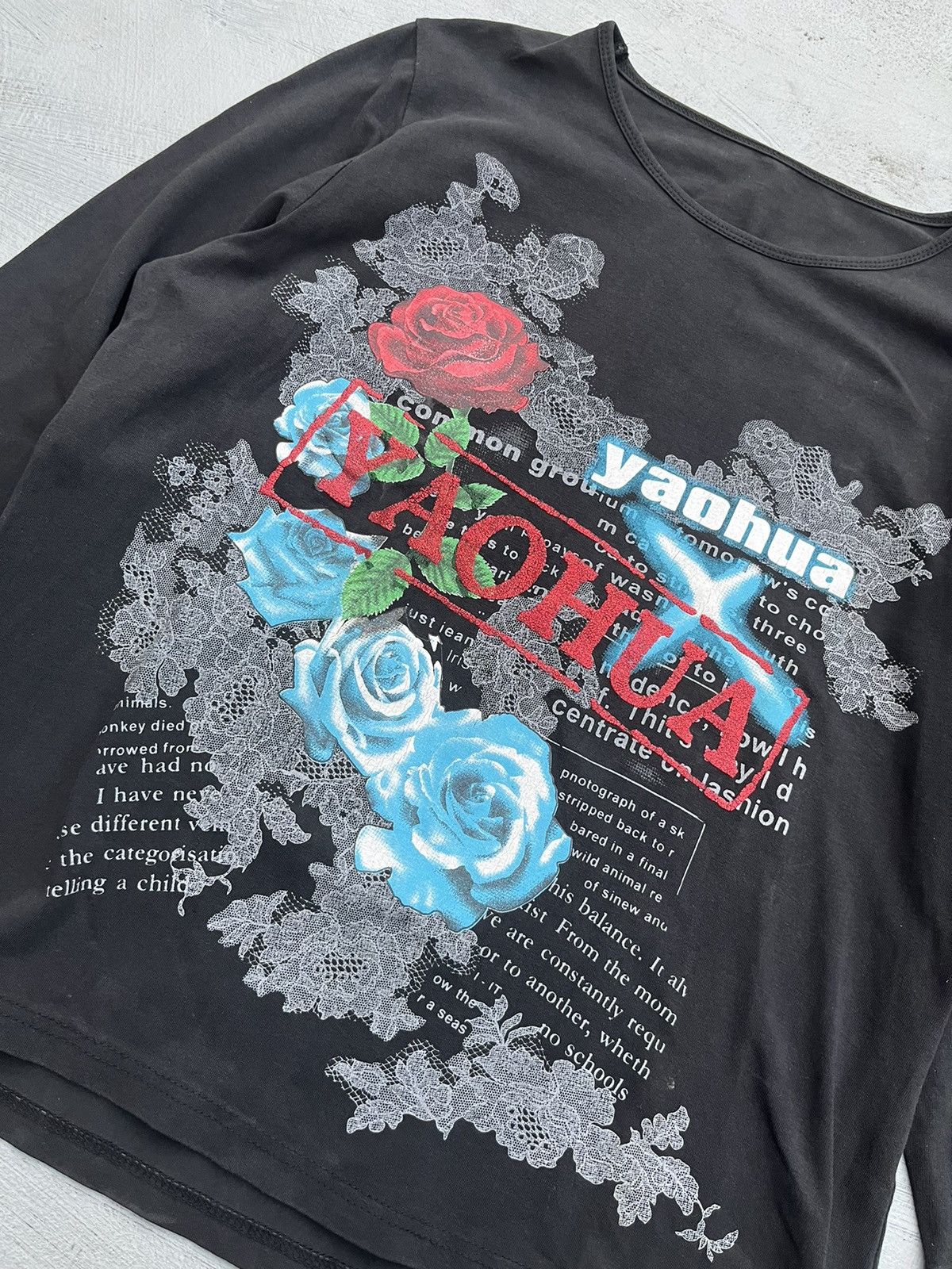 Hysteric Glamour × Japanese Brand × Seditionaries SEDITIONARIES YAOHUA POEM FLOWER LONGSLEEVE Size US S / EU 44-46 / 1 - 5 Thumbnail