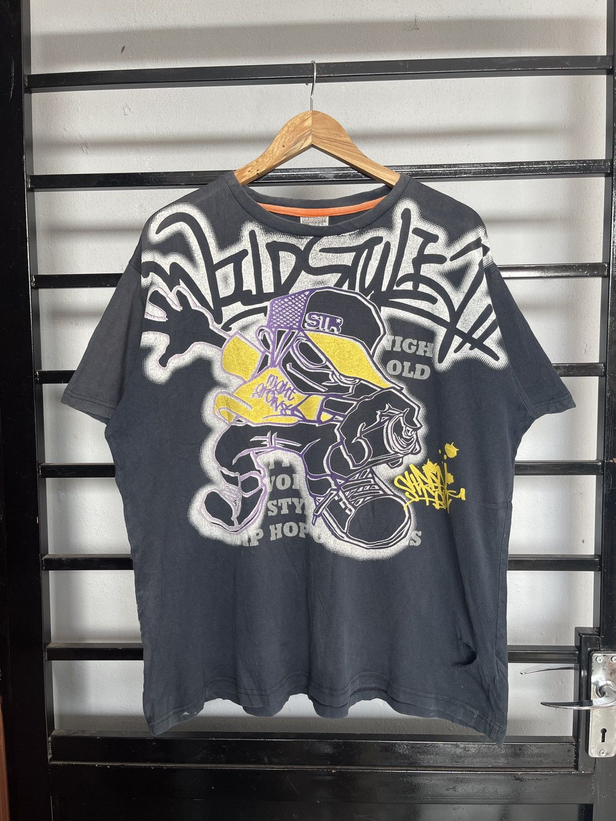 Japanese Brand Distressed Strange Heaven Hip Hop Style Size US L / EU 52-54 / 3 - 1 Thumbnail