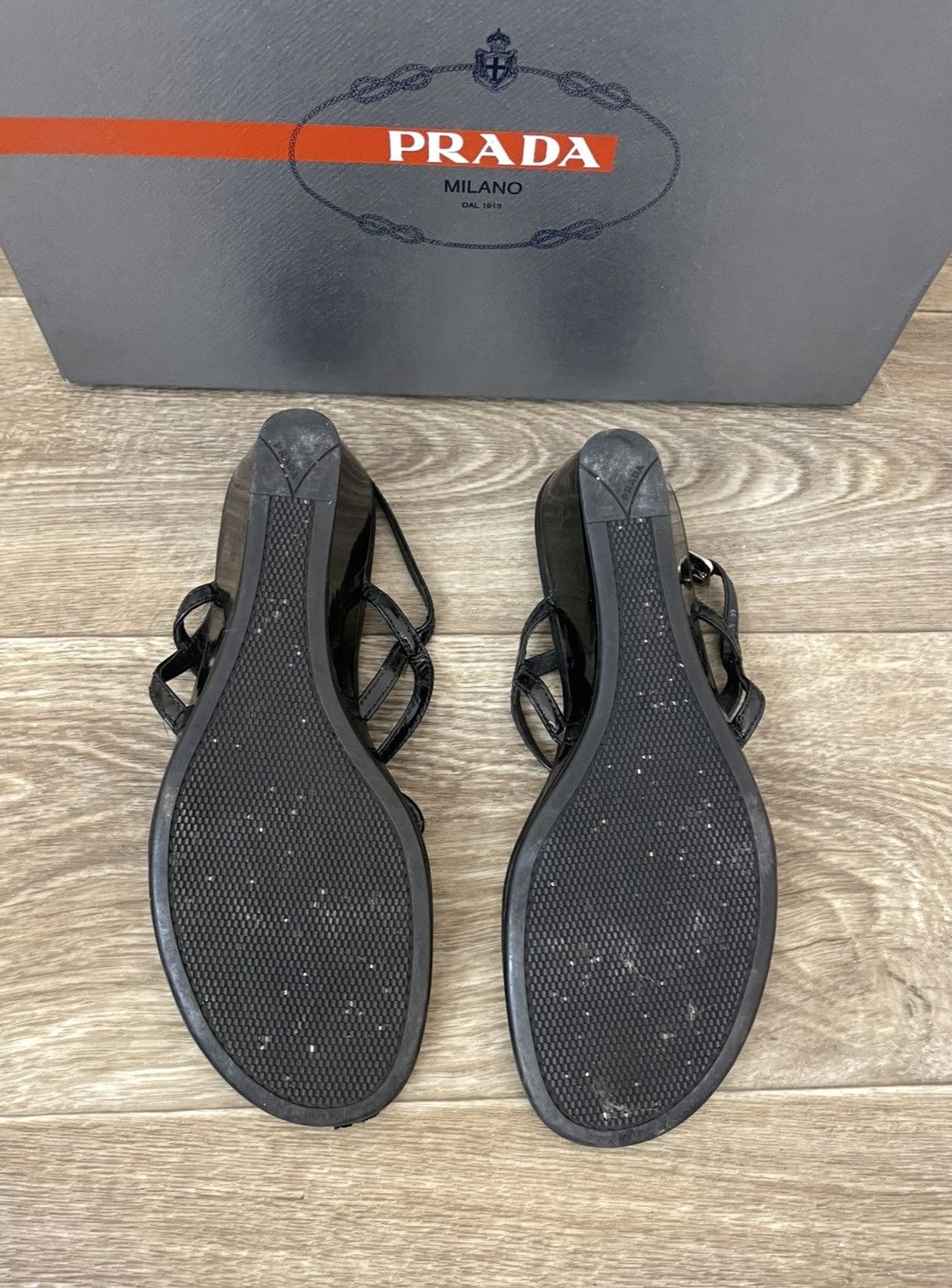 Prada Prada sandals size 39 IT Size US 9 / IT 39 - 10 Thumbnail