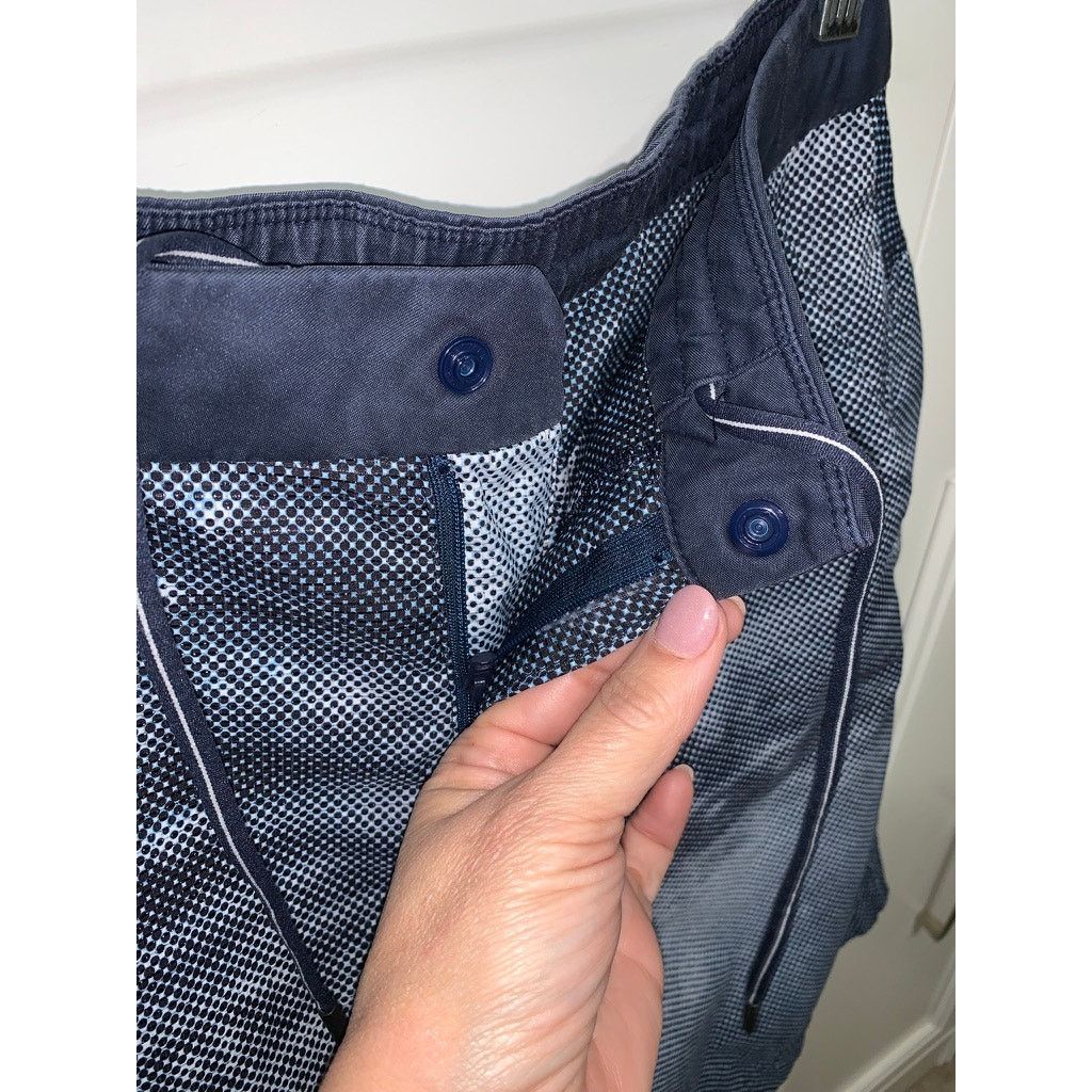 Lululemon Lululemon Men's Swim Shorts Gray Size 32 with Drawstring Size US 32 / EU 48 - 3 Thumbnail