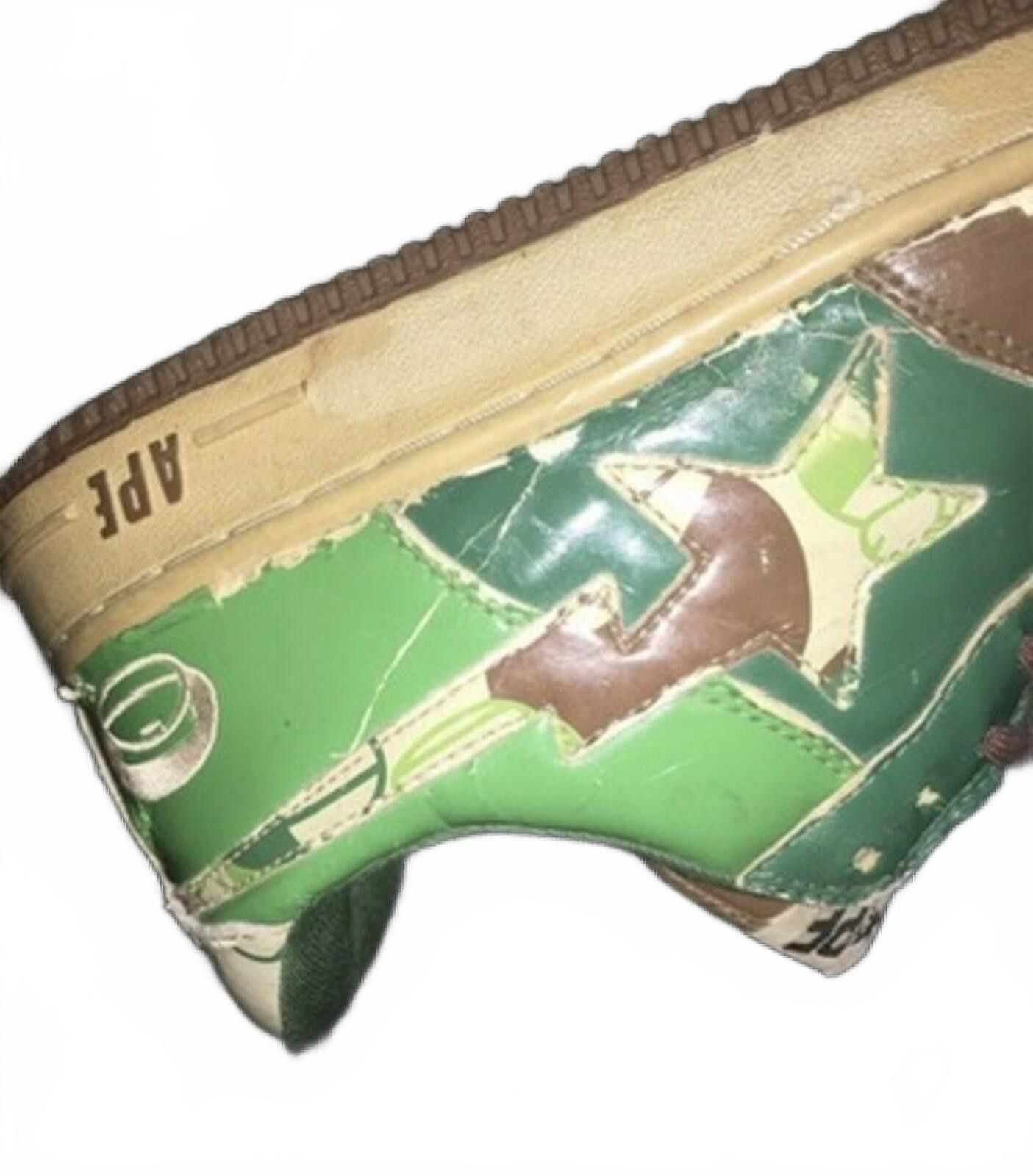 Bape BAPE Sta x Baby Milo Camo Nigo Era Sneakers US 11 Size US 11 / EU 44 - 6 Thumbnail