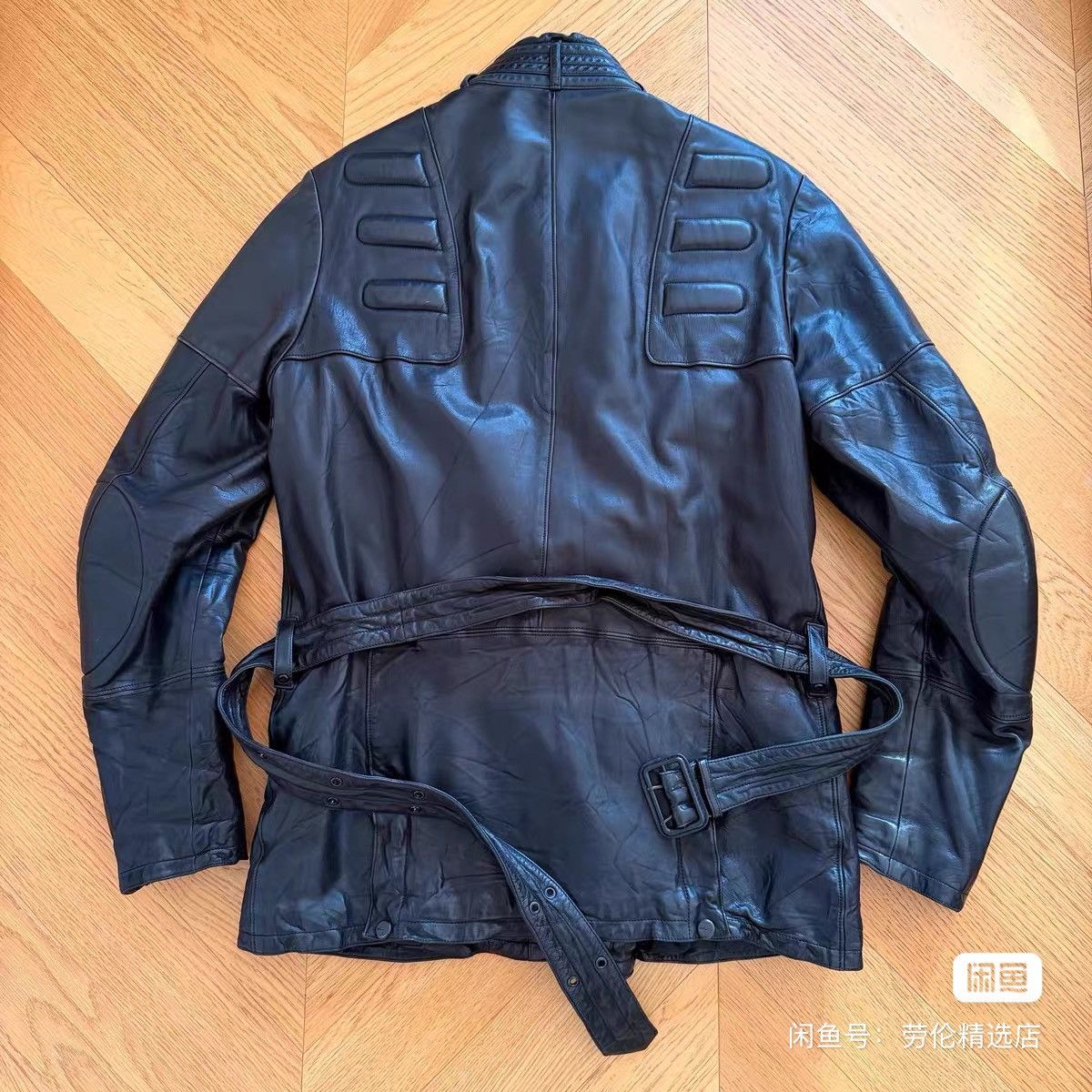 Ralph Lauren Black Label ralph lauren leather moto jacket parka coat zegna brioni Size US M / EU 48-50 / 2 - 3 Thumbnail