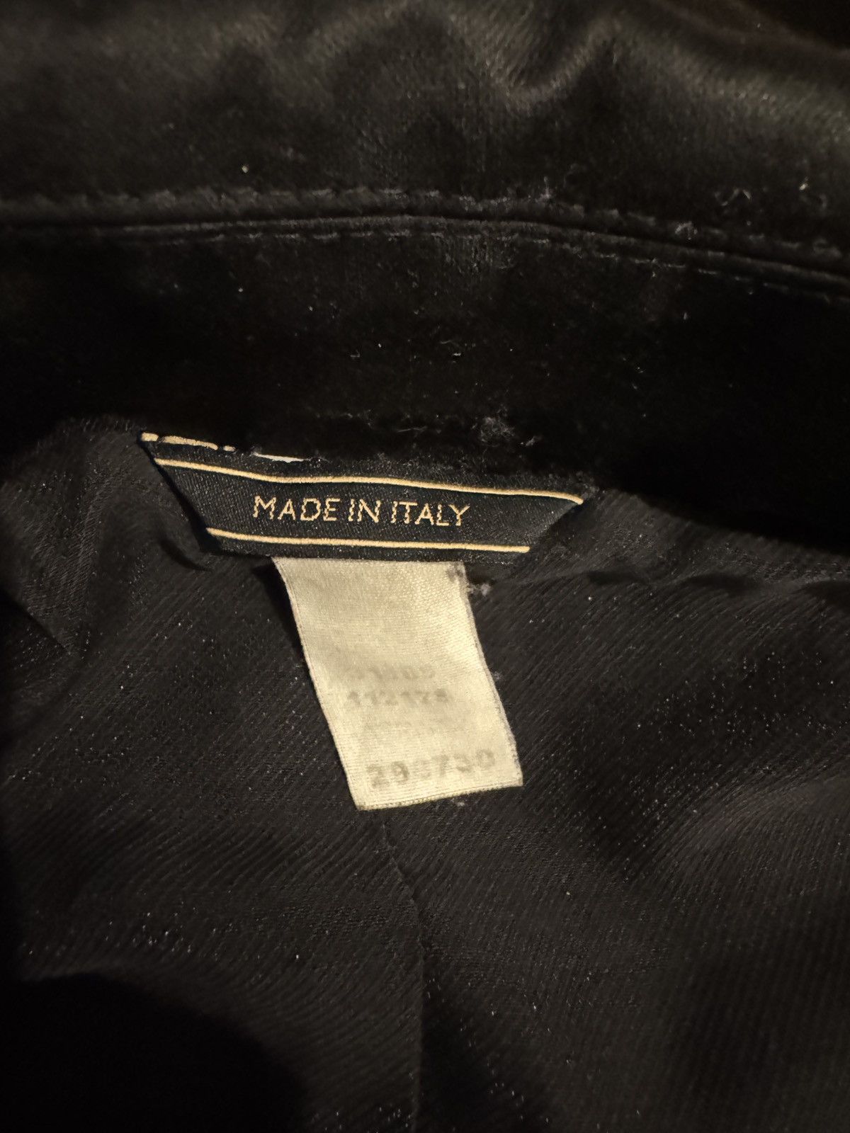 Versace Versace Metal Jacket Black Silver Size 54 Size US L / EU 52-54 / 3 - 4 Thumbnail