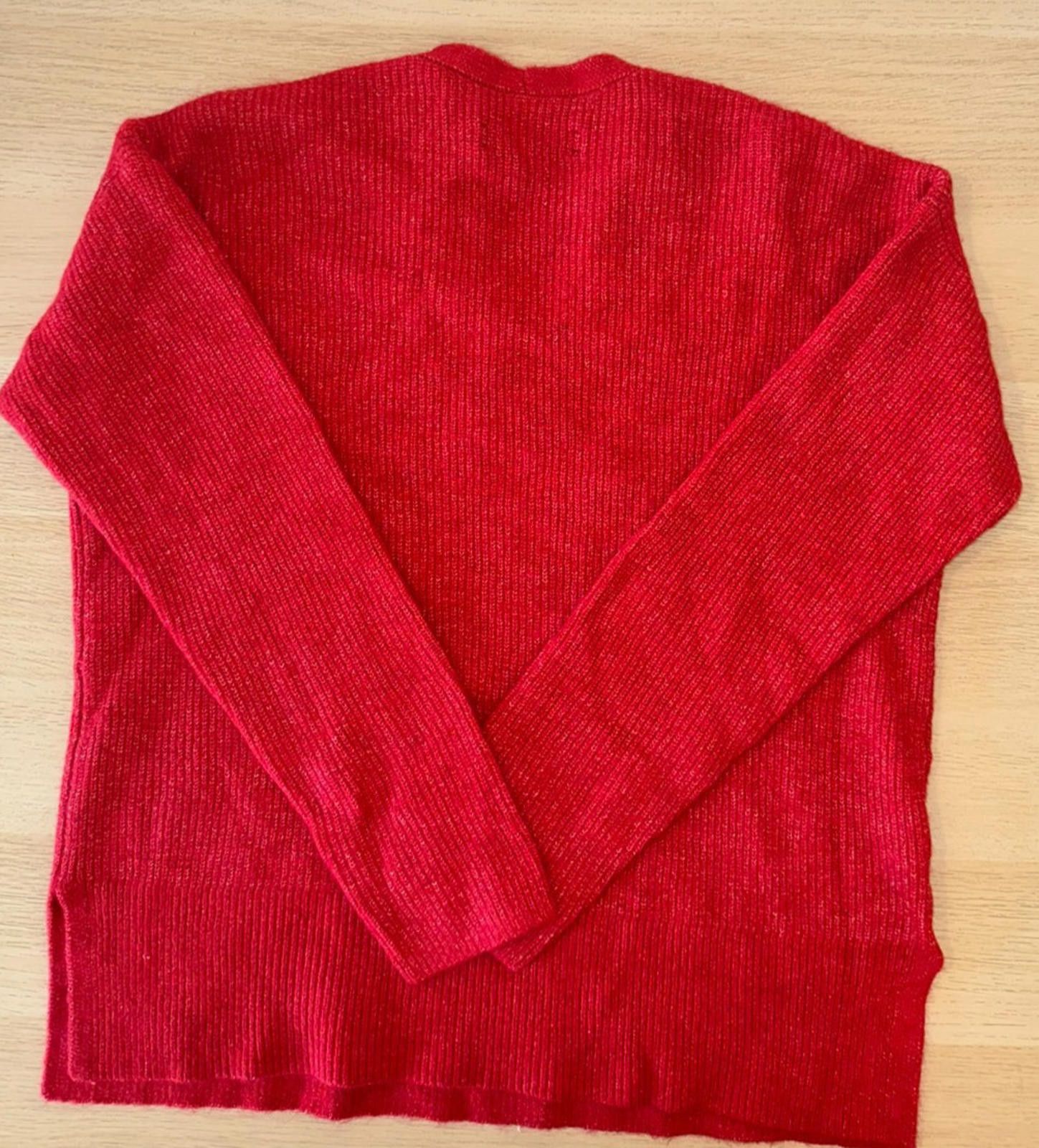Designer LOFT Women’s Red Sweater – Size Small, Long Sleeve Crew Neck Size S / US 4 / IT 40 - 6 Thumbnail