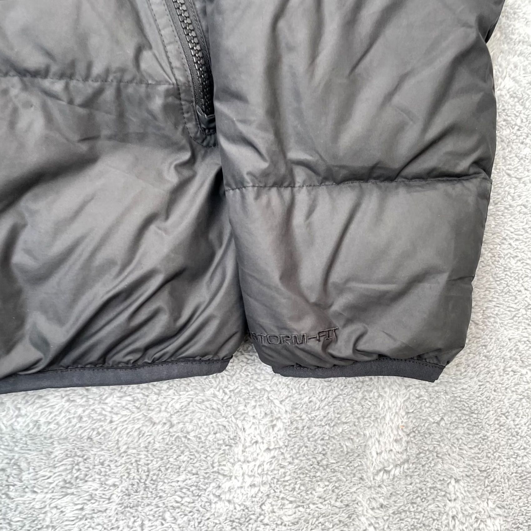 Nike Nike Jacket Mens XS Black Storm Fit Down Puffer Coat Hooded Short Zip Casual Running Winter Charcoal? Size US XS / EU 42 / 0 - 2 Thumbnail