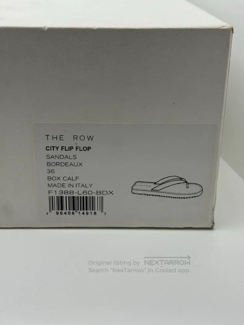 The Row The Row Flip Flops Women's Brown Sandals Size US 5.5 / IT 35.5 - 9 Thumbnail