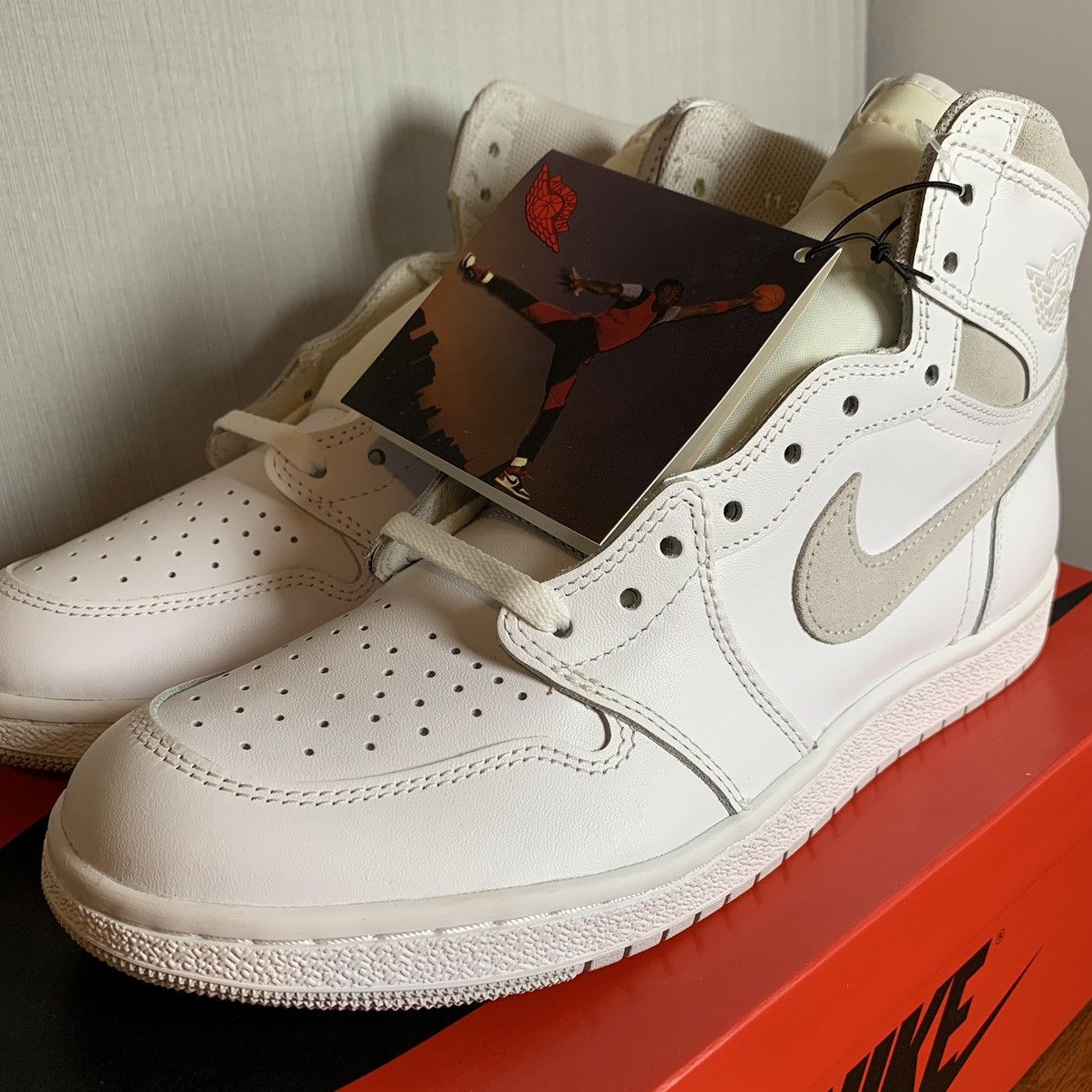 Jordan Brand × Nike Jordan 1 Retro High 85 Neutral Grey Size US 11 / EU 44 - 2 Thumbnail