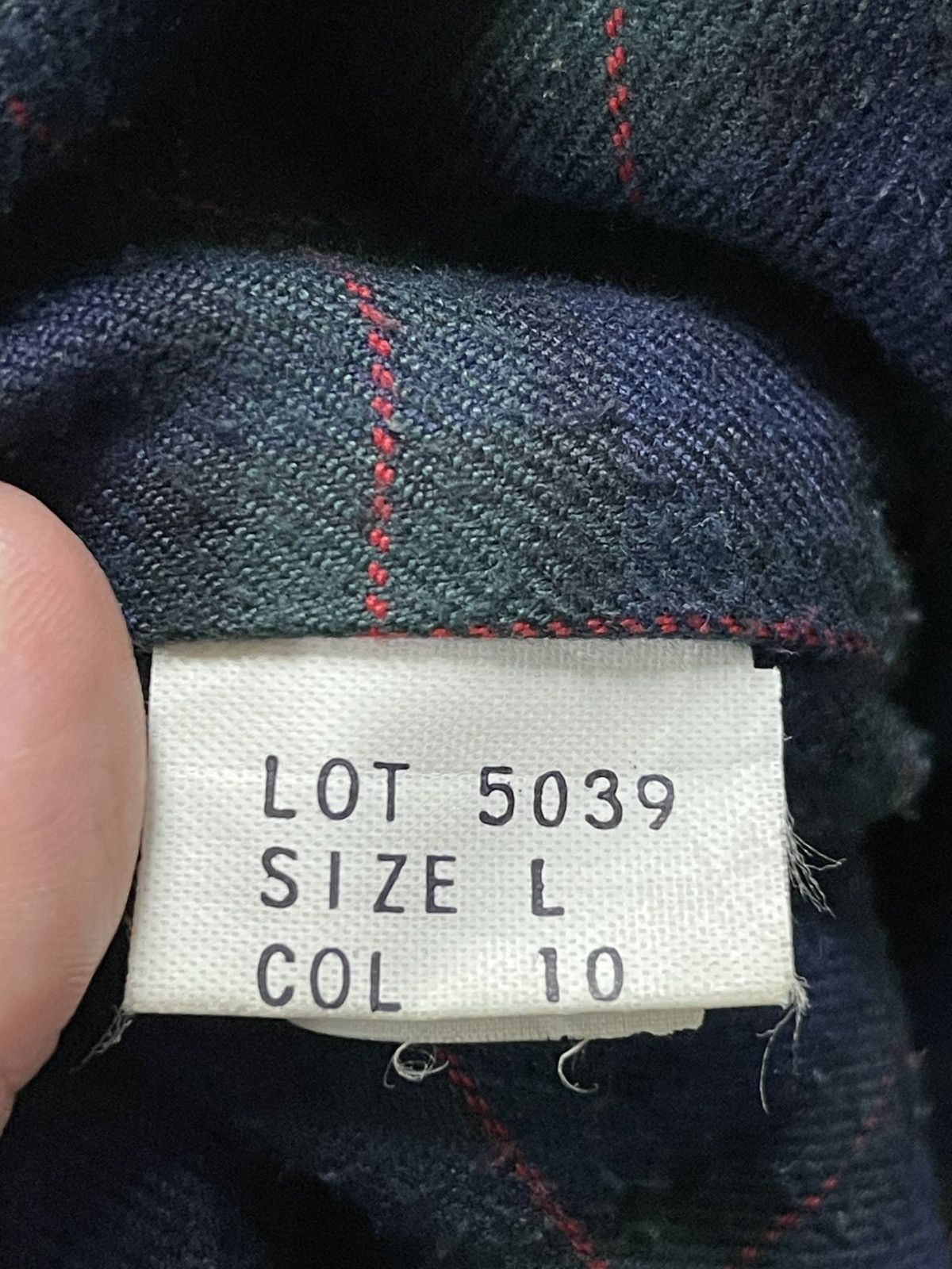 Vintage Vintage Unbranded Cotton Jacket Size US L / EU 52-54 / 3 - 14 Thumbnail
