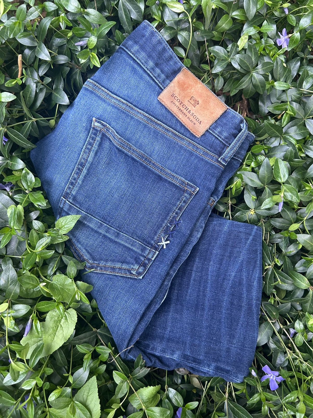 Scotch & Soda Scotch&Soda Ralston Jeans Men’s 33x34 Slim Straight Stretch Size US 33 - 2 Thumbnail