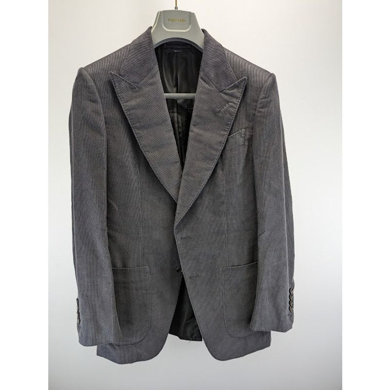 Tom Ford o1rshd1 Atticus Giacca Blazer Jacket Suit in Black Size US S / EU 44-46 / 1 - 2 Thumbnail