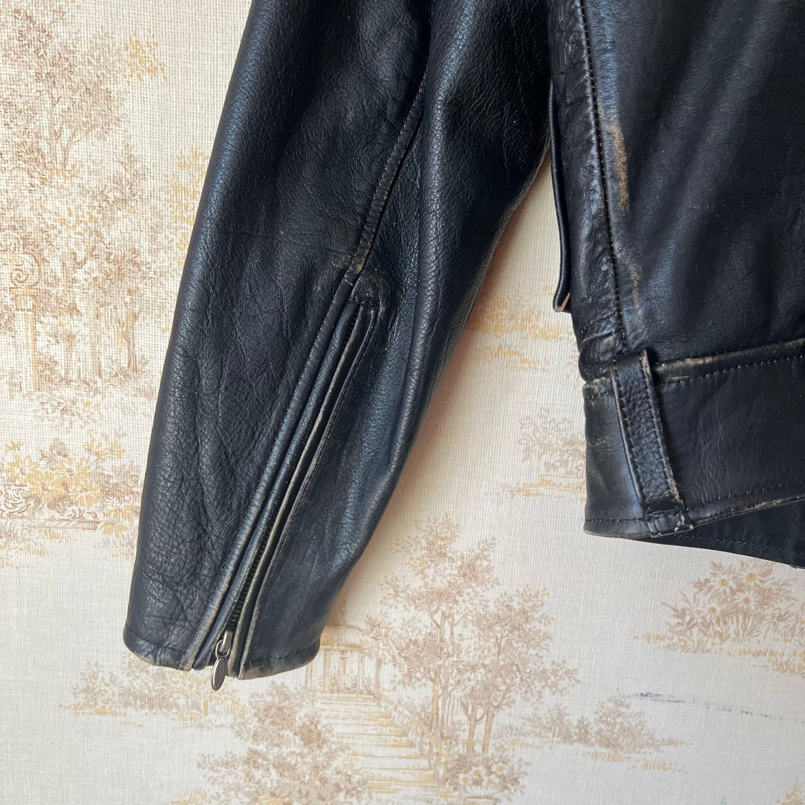 Harley Davidson 00s Harley Davidson Leather Motorcycle Jacket | Cycle Champ Size US M / EU 48-50 / 2 - 10 Thumbnail