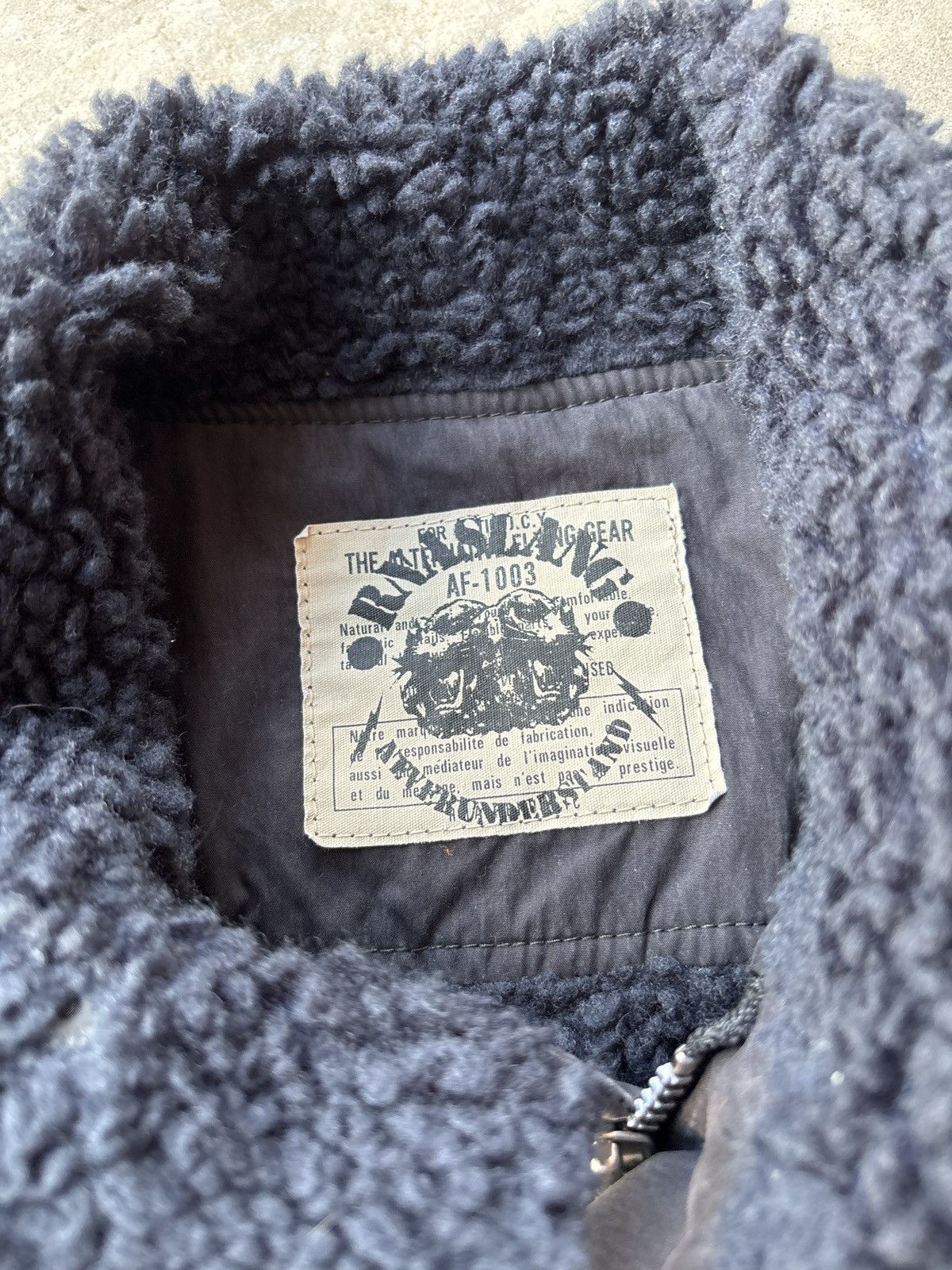 Other Vintage RNA Slang Women’s Black Fur Lined Tactical Jacket Size M / US 6-8 / IT 42-44 - 8 Thumbnail