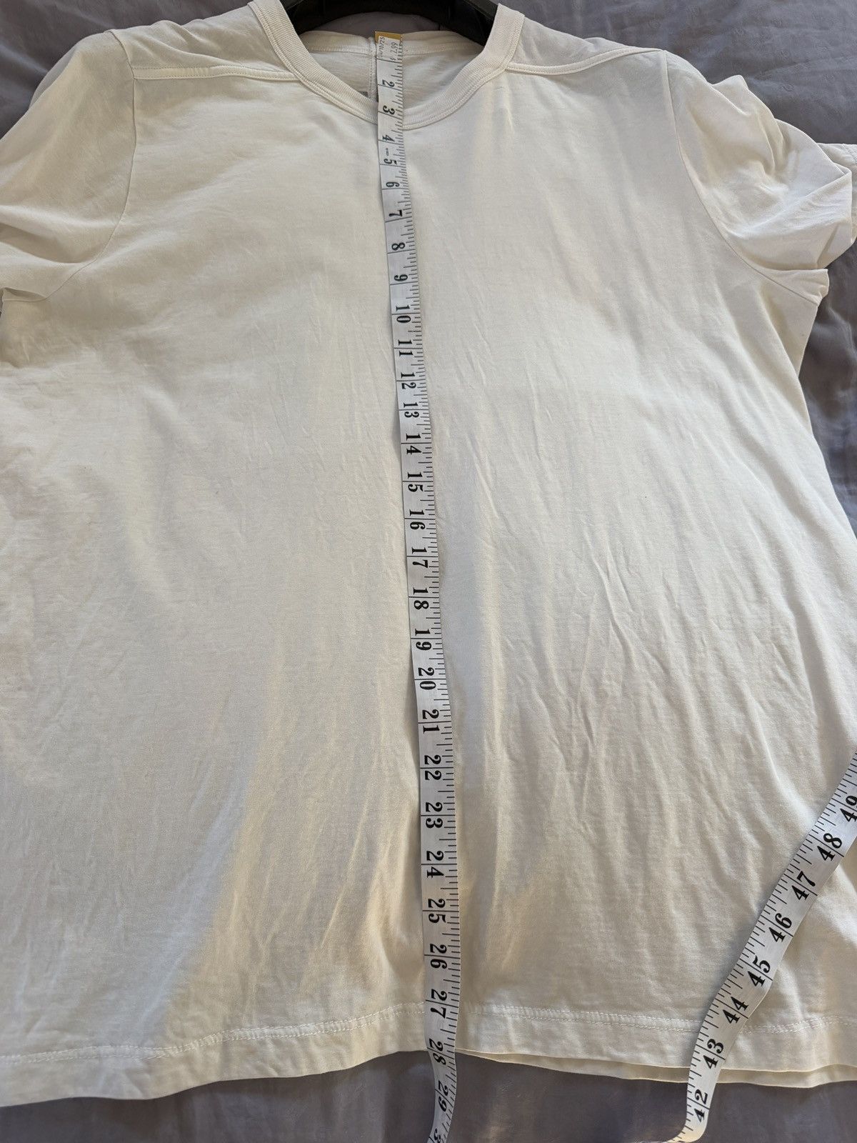 Rick Owens EDFU S/S 23 - MILK Tee Size US XXL / EU 58 / 5 - 7 Thumbnail